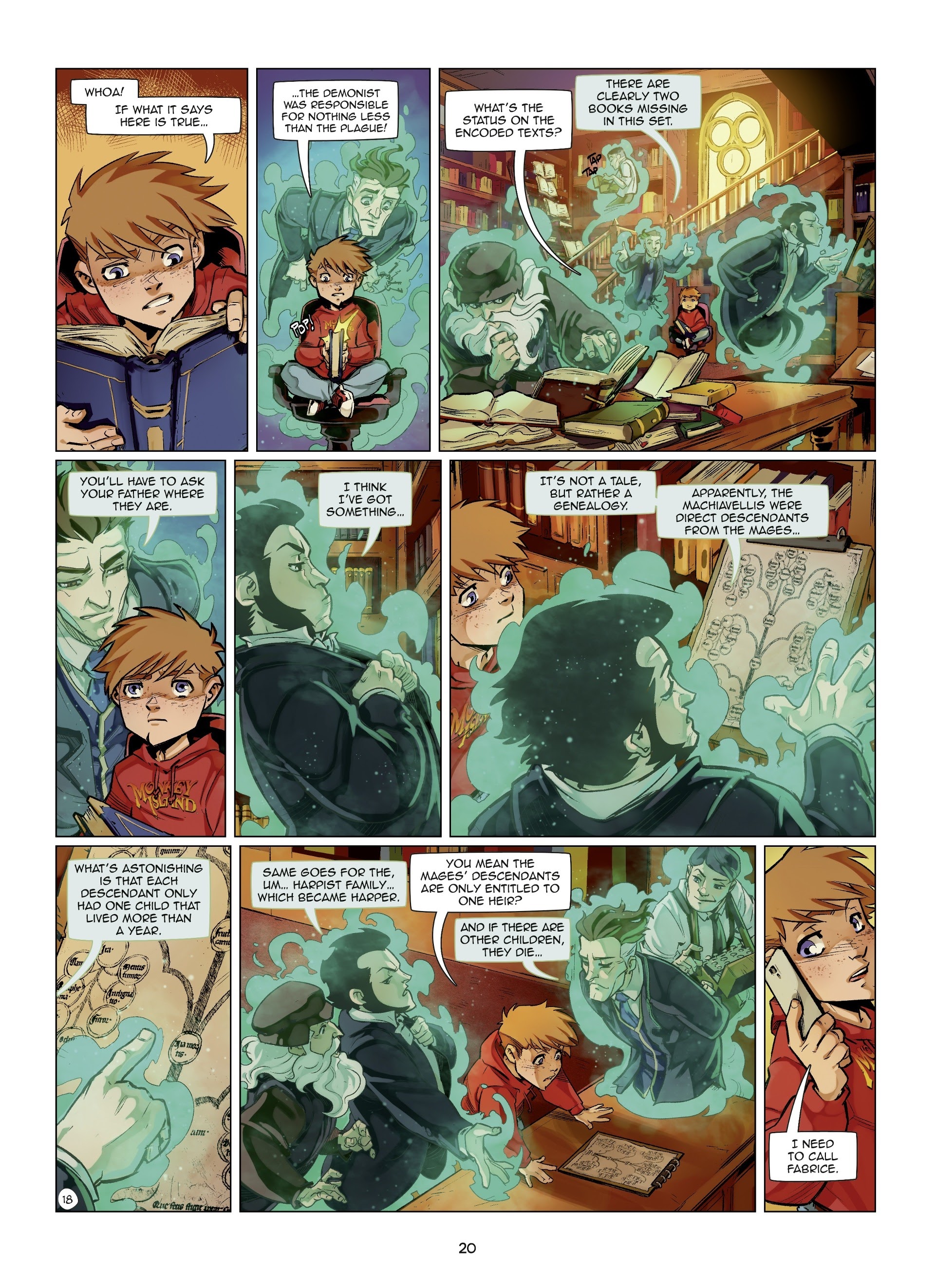 Read online Magic 7 comic -  Issue #4 - 22