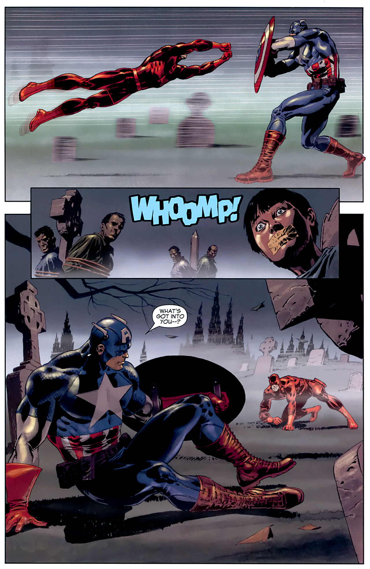 Read online Daredevil & Captain America: Dead On Arrival comic -  Issue # Full - 35