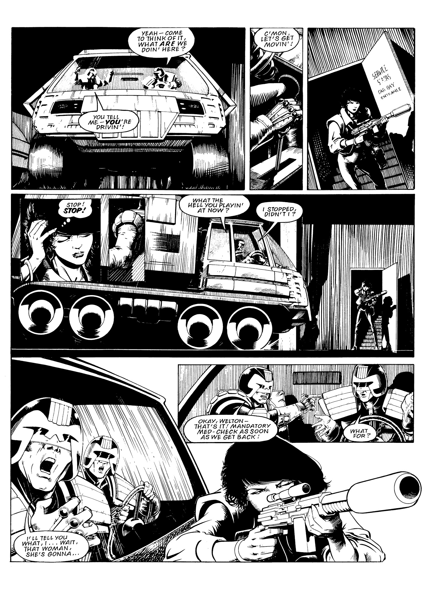Read online Judge Anderson: The Psi Files comic -  Issue # TPB 1 - 167
