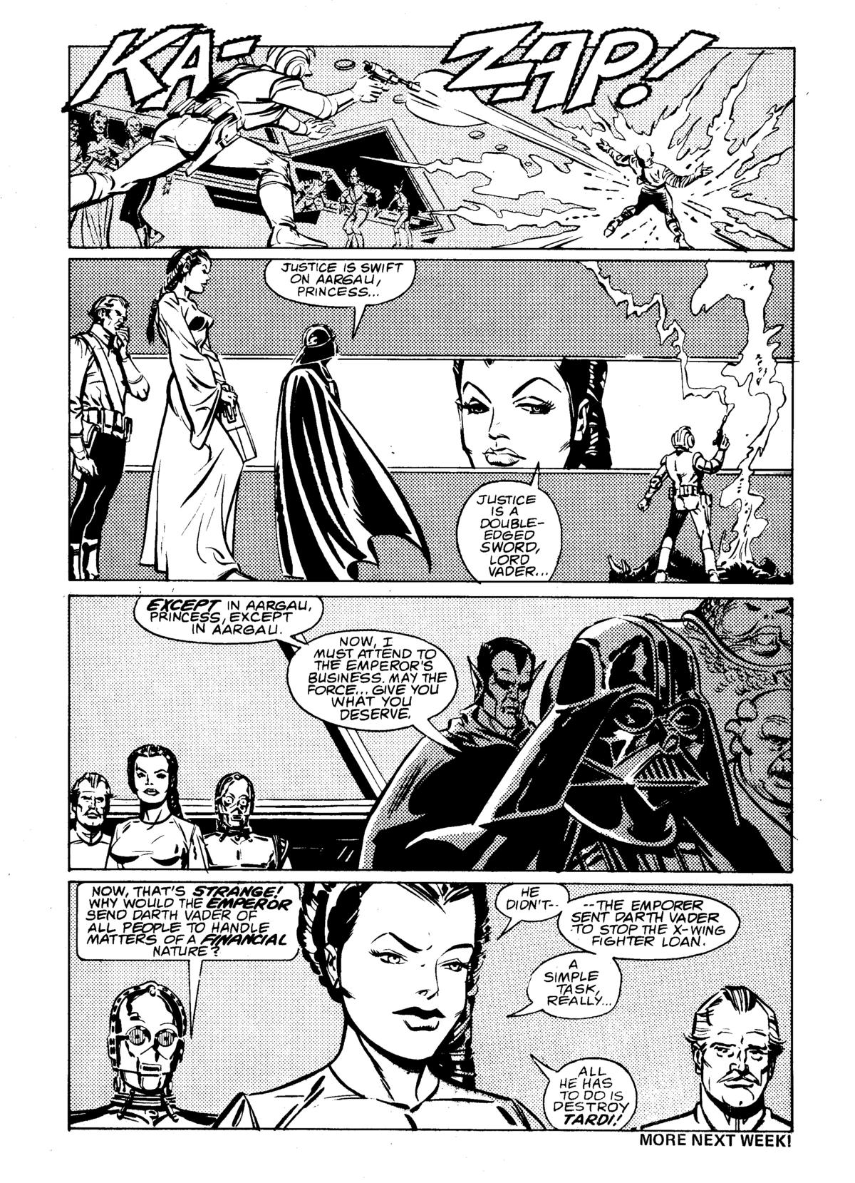 Read online Star Wars Weekly comic -  Issue #136 - 6