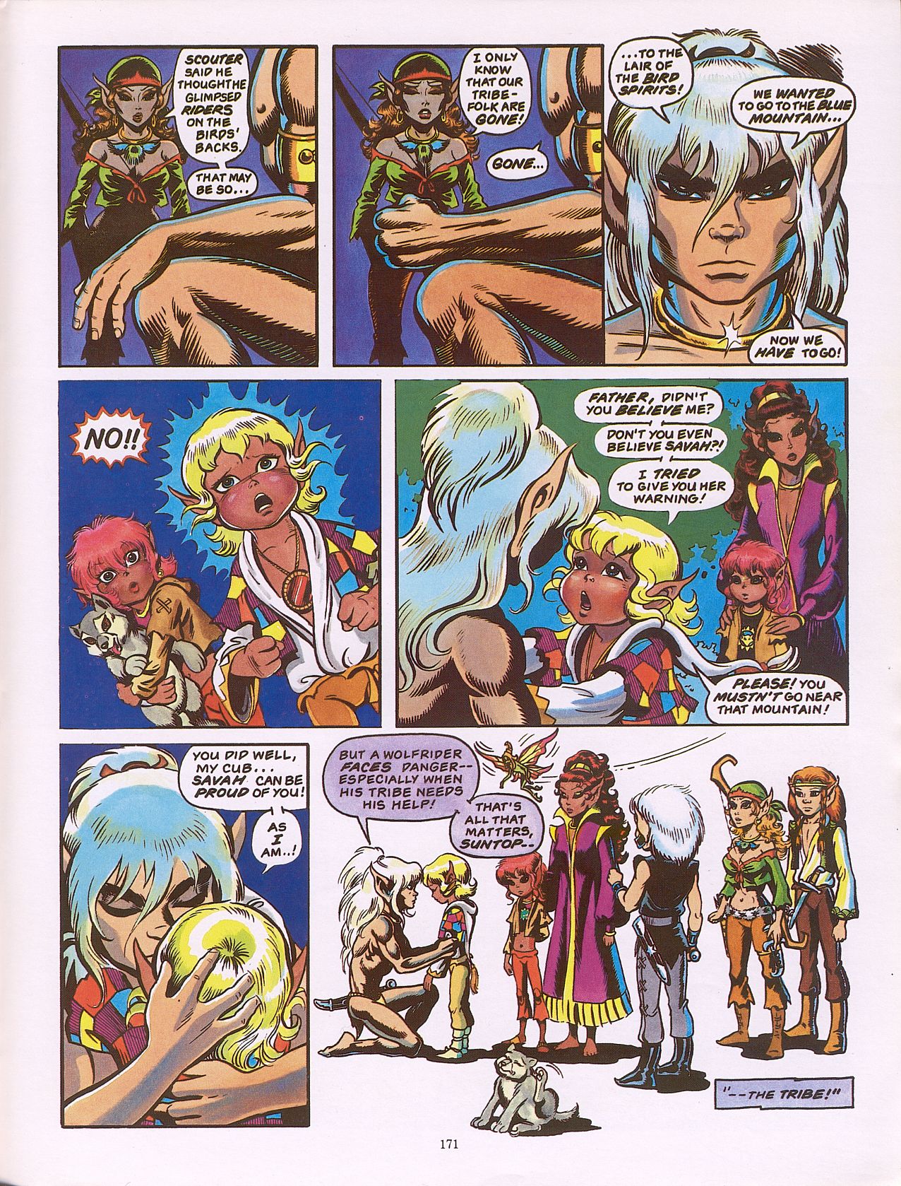 Read online ElfQuest (Starblaze Edition) comic -  Issue # TPB 2 - 181