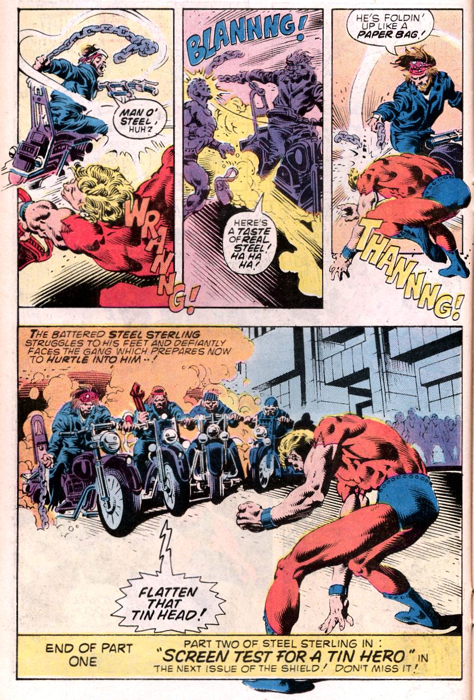 Read online Lancelot Strong, The Shield comic -  Issue #2 - 14