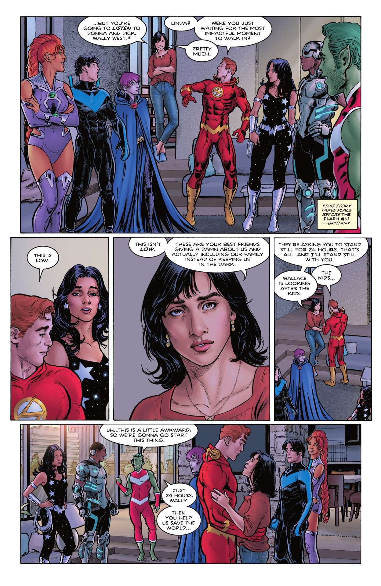 Read online Titans (2023) comic -  Issue #4 - 10