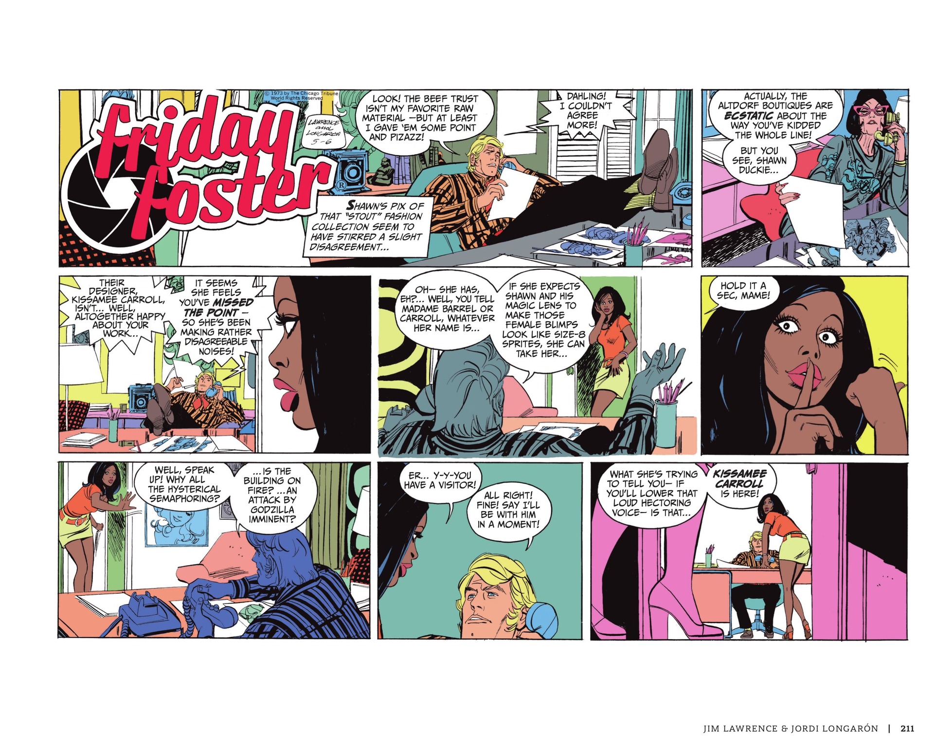 Read online Friday Foster: The Sunday Strips comic -  Issue # TPB (Part 3) - 12