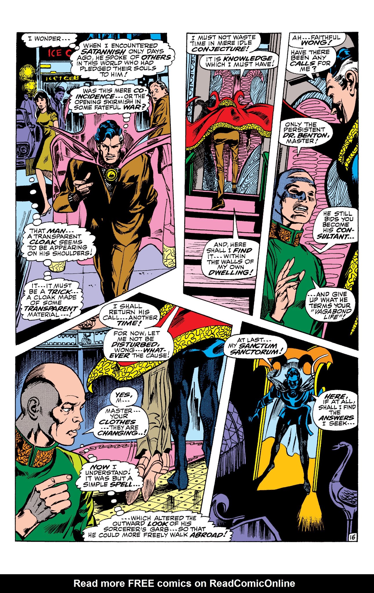 Read online Marvel Masterworks: Doctor Strange comic -  Issue # TPB 3 (Part 2) - 48