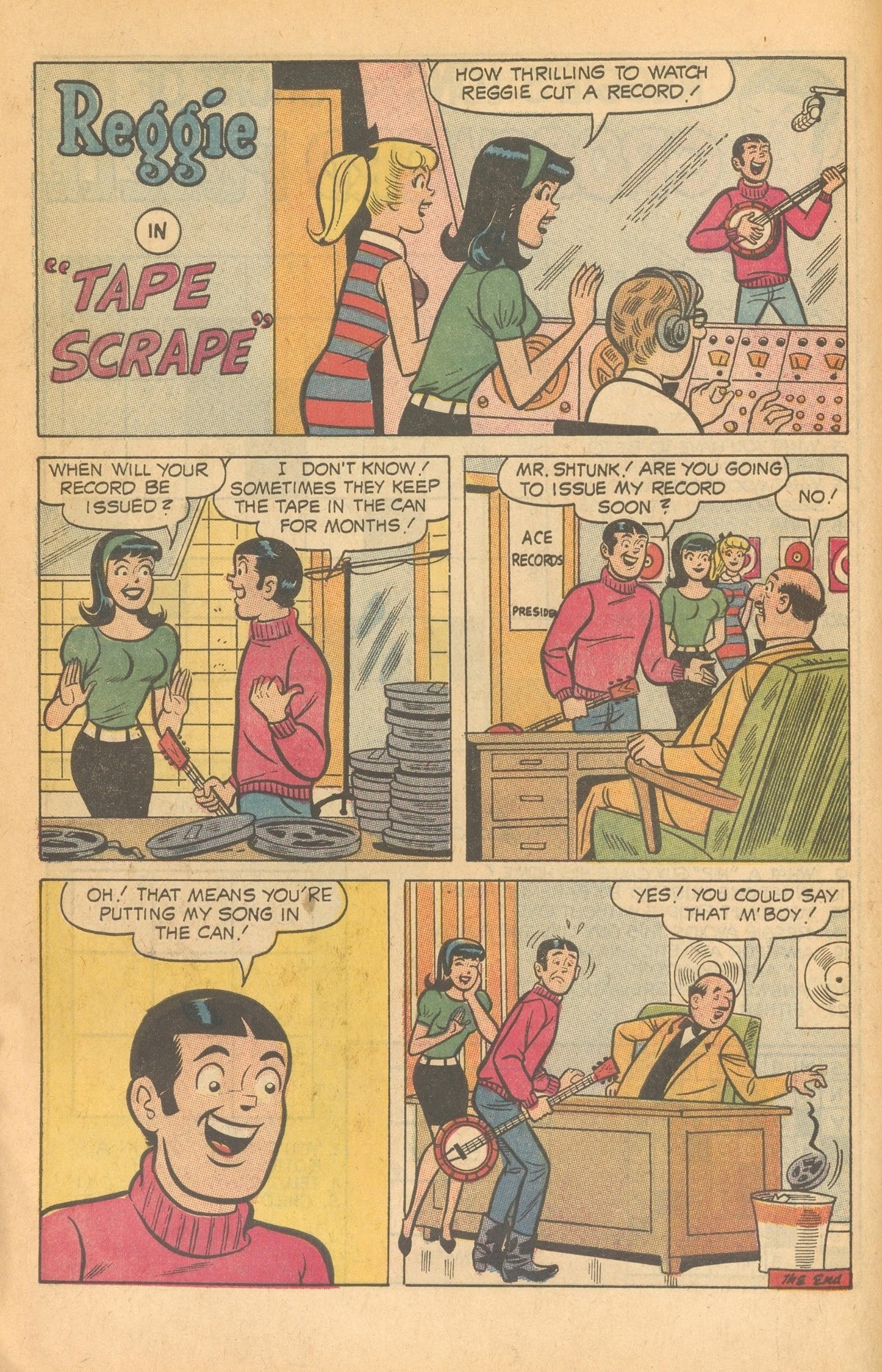 Read online Reggie's Wise Guy Jokes comic -  Issue #16 - 34