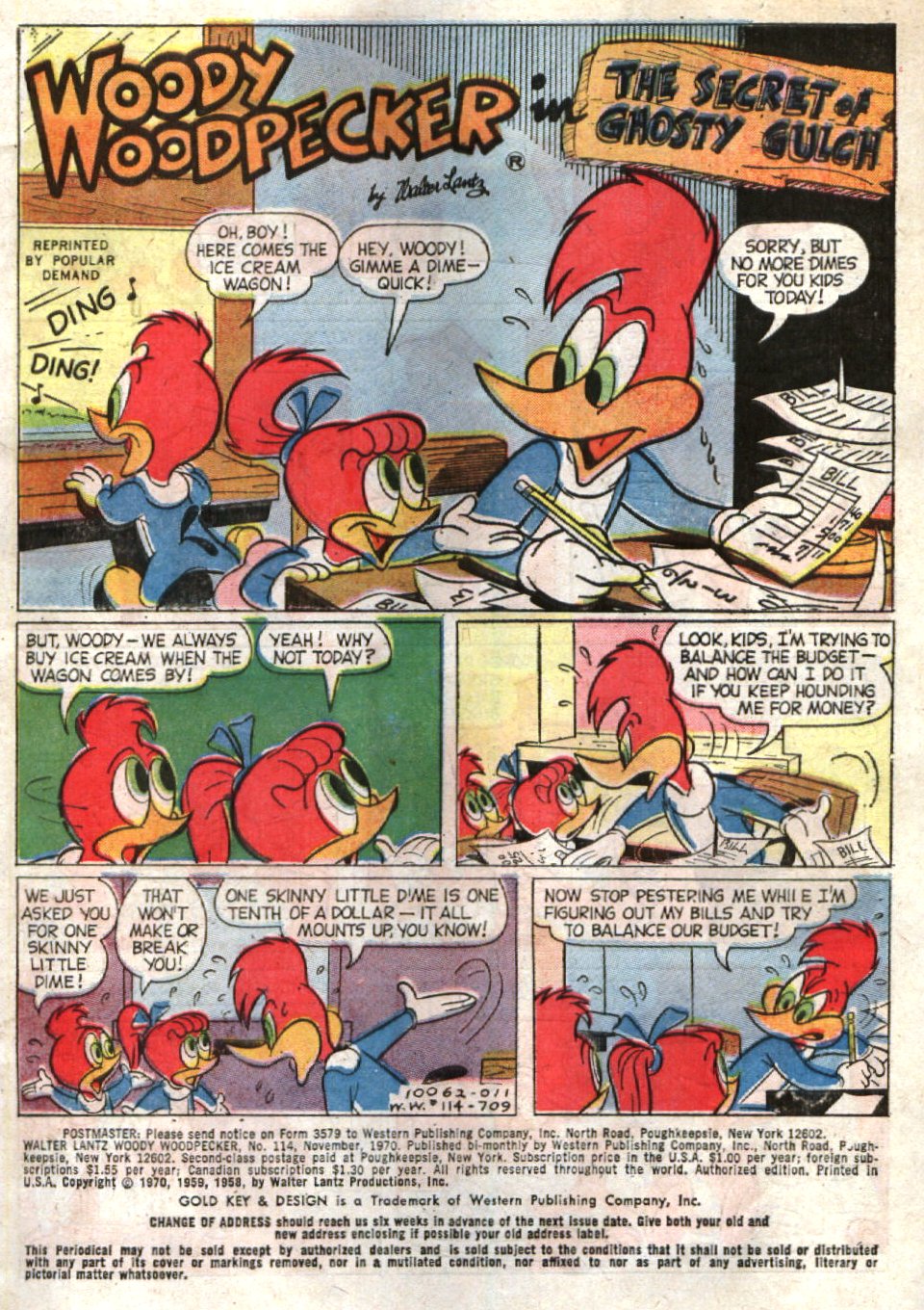Read online Walter Lantz Woody Woodpecker (1962) comic -  Issue #114 - 3