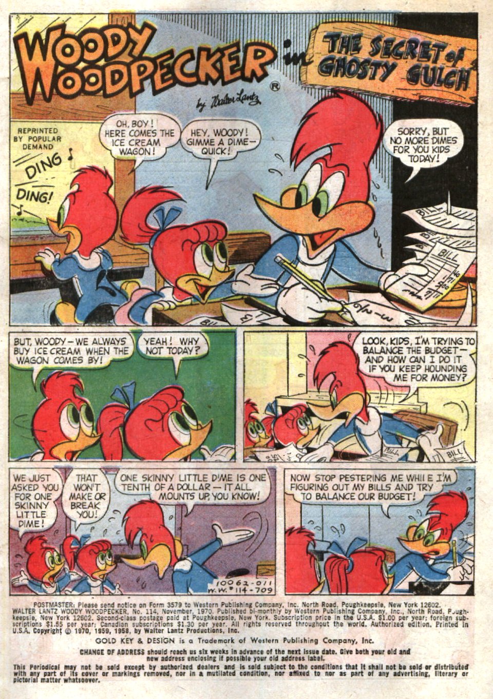 Read online Walter Lantz Woody Woodpecker (1962) comic -  Issue #114 - 3
