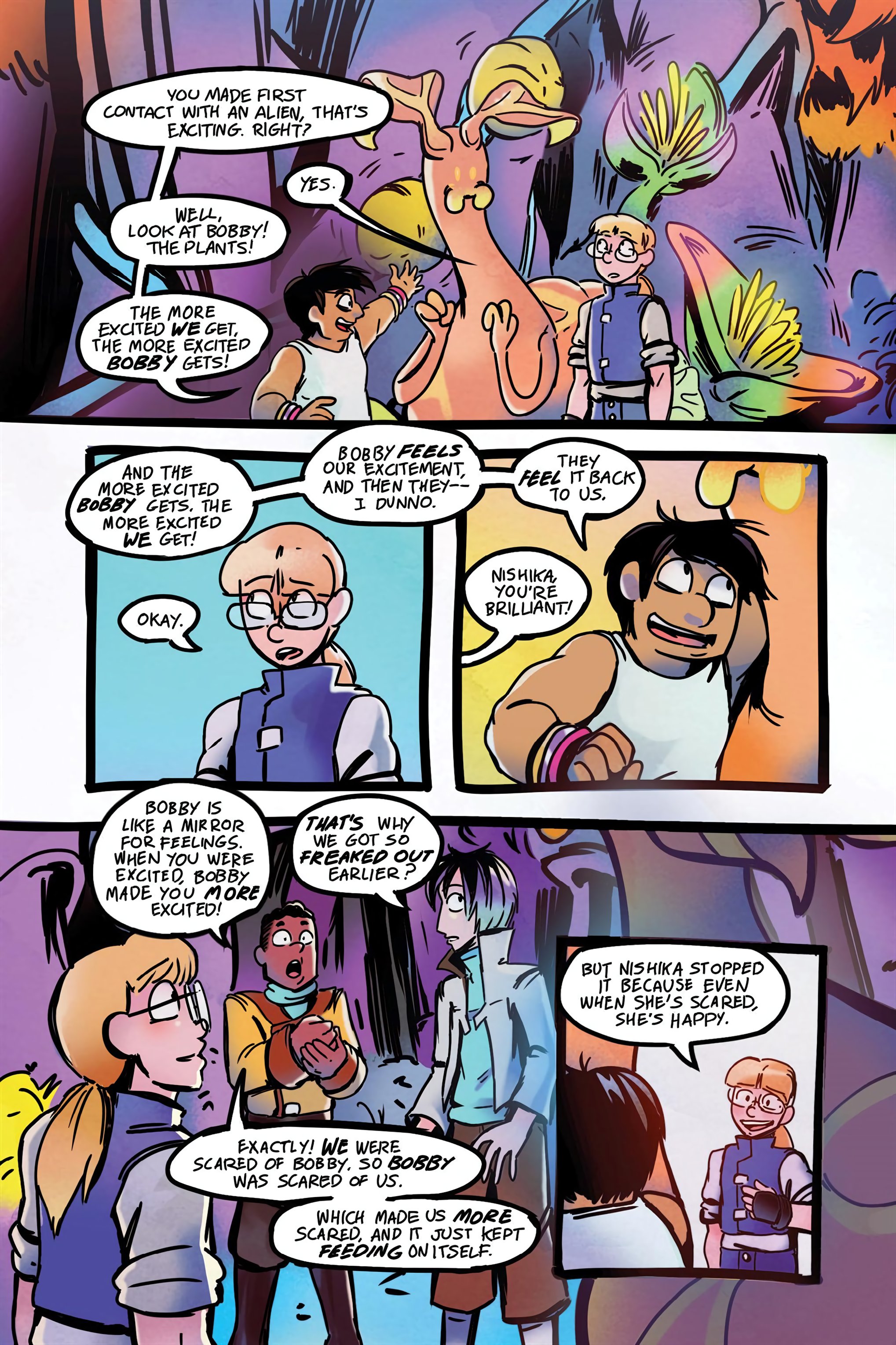 Read online Cosmic Cadets: Contact! comic -  Issue # TPB (Part 1) - 53