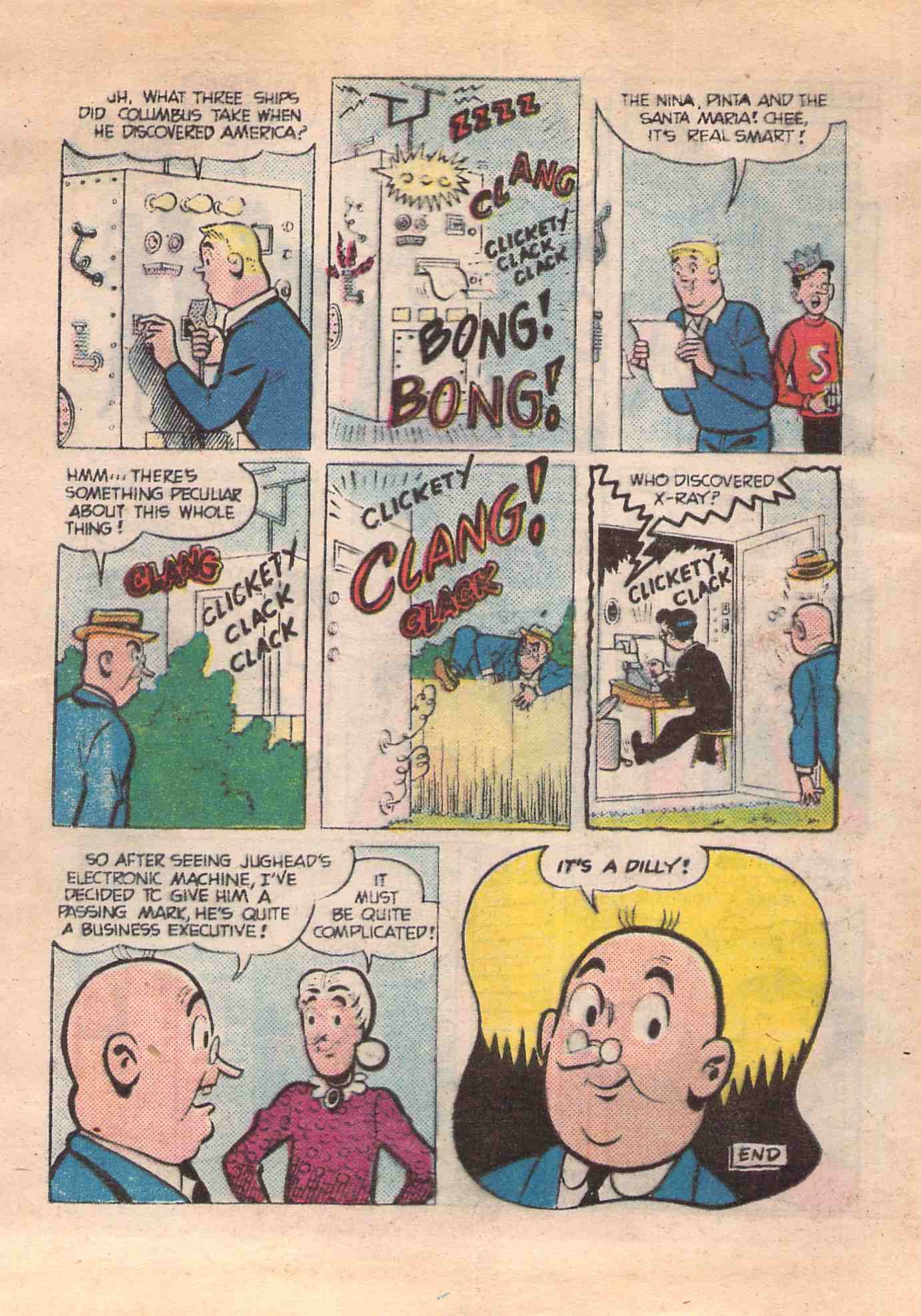Read online Archie's Double Digest Magazine comic -  Issue #32 - 219