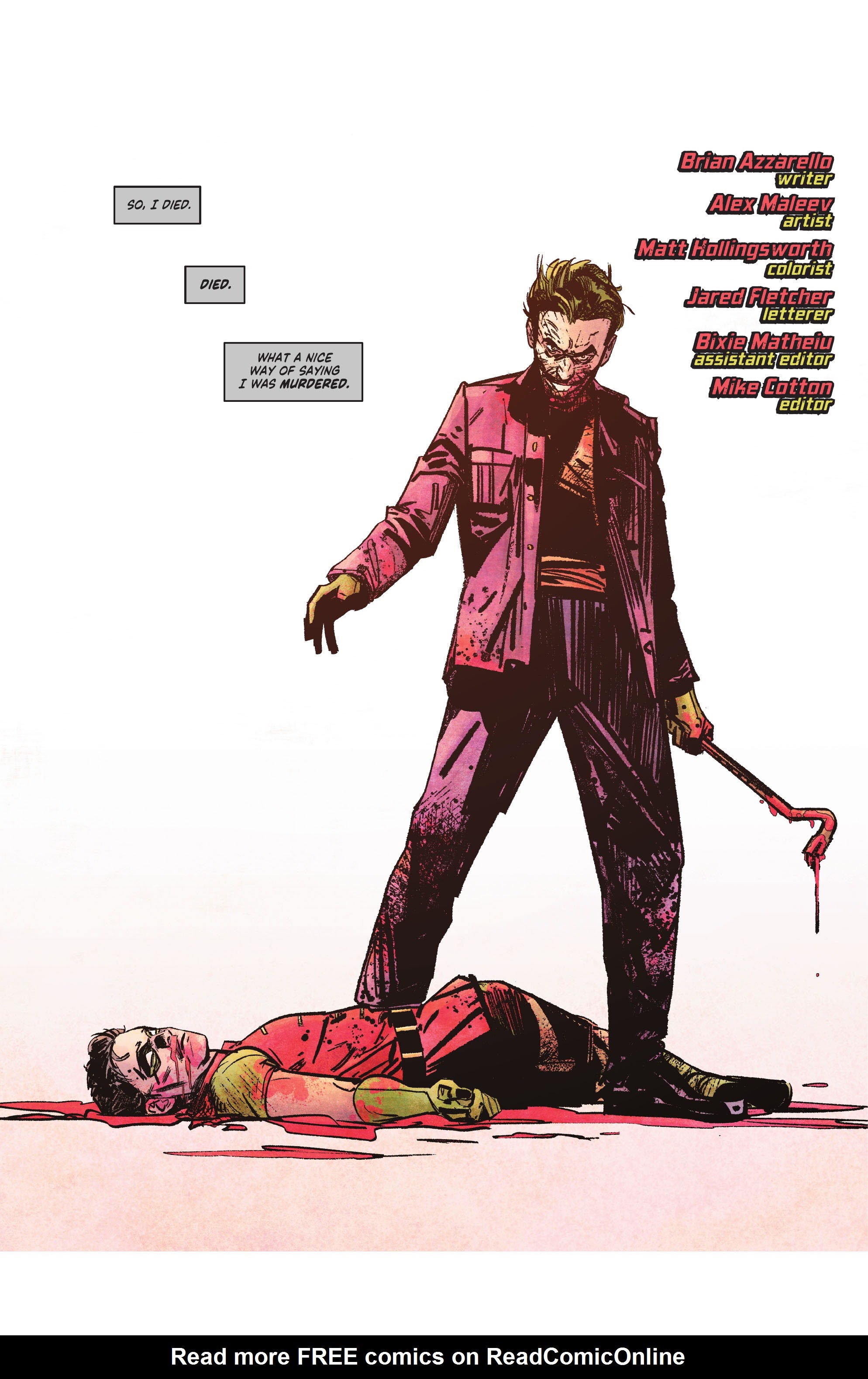 Read online Free Comic Book Day 2021 comic -  Issue # Suicide Squad Special Edition - 17