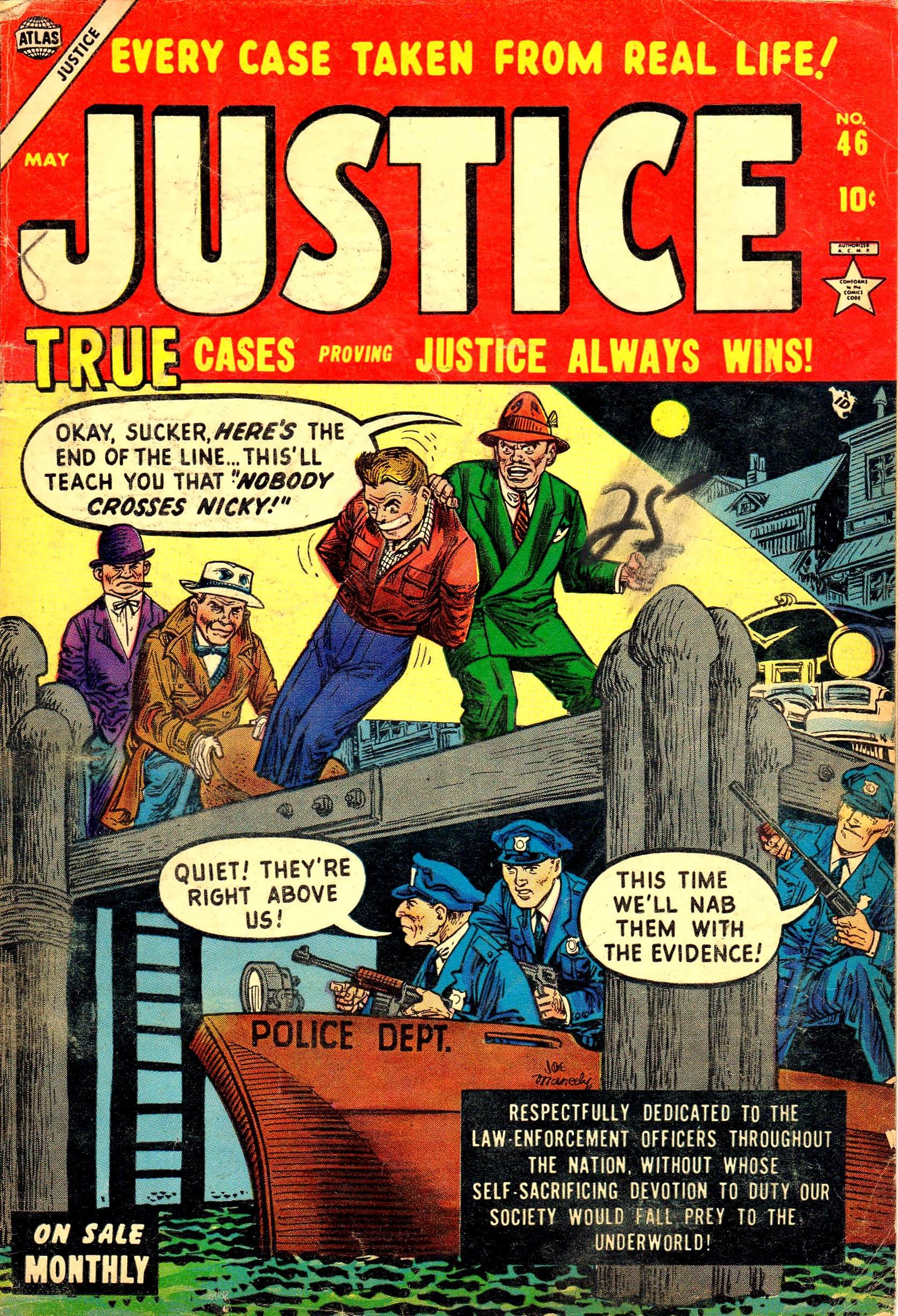Read online Justice (1947) comic -  Issue #46 - 1