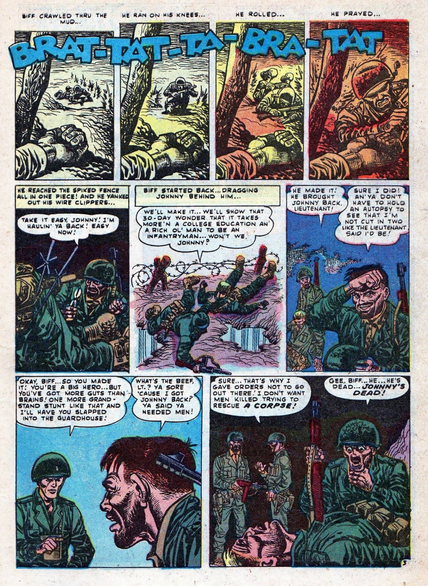 Read online Combat (1952) comic -  Issue #1 - 5