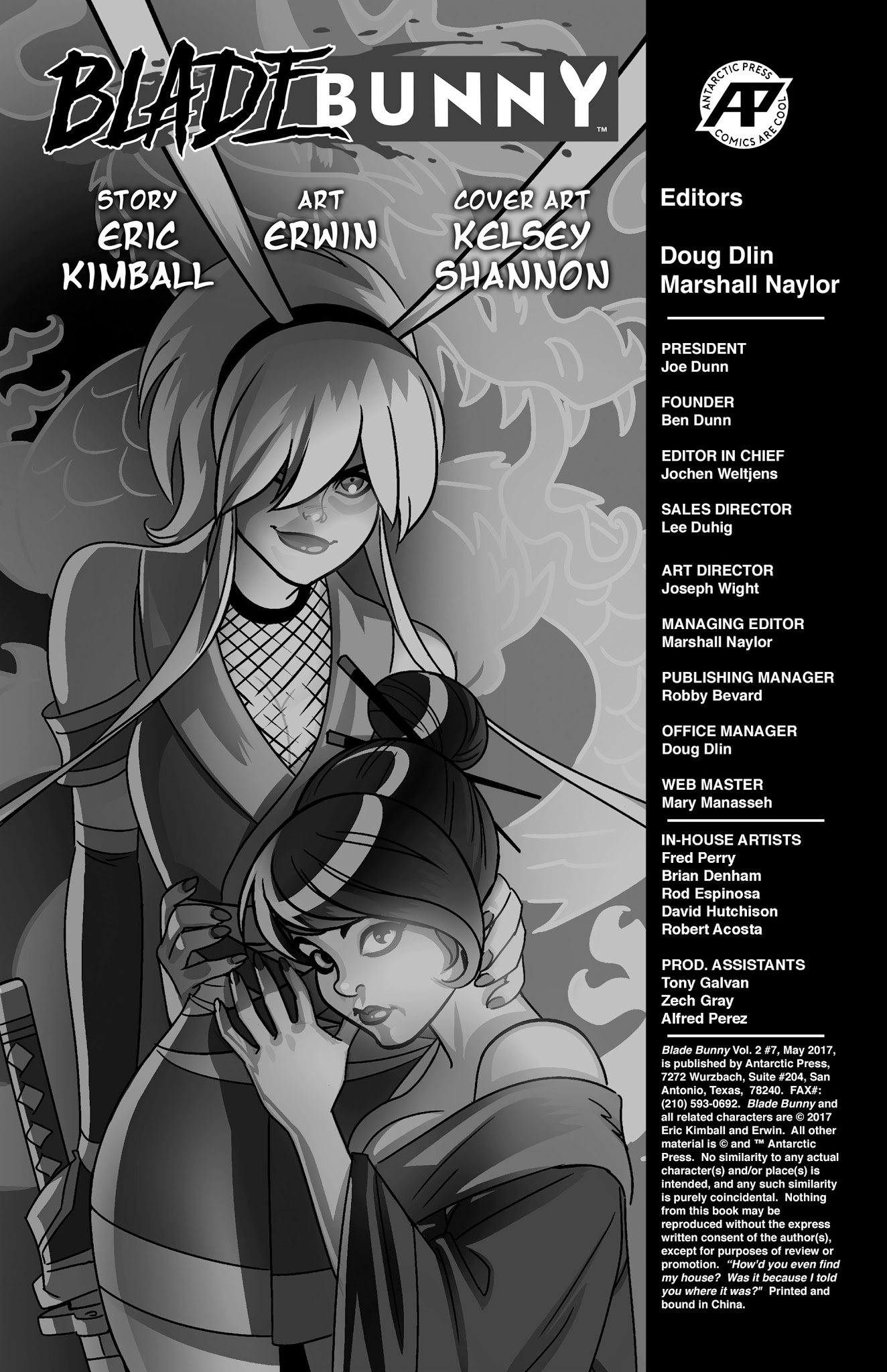 Read online Blade Bunny Vol.2 comic -  Issue #7 - 2