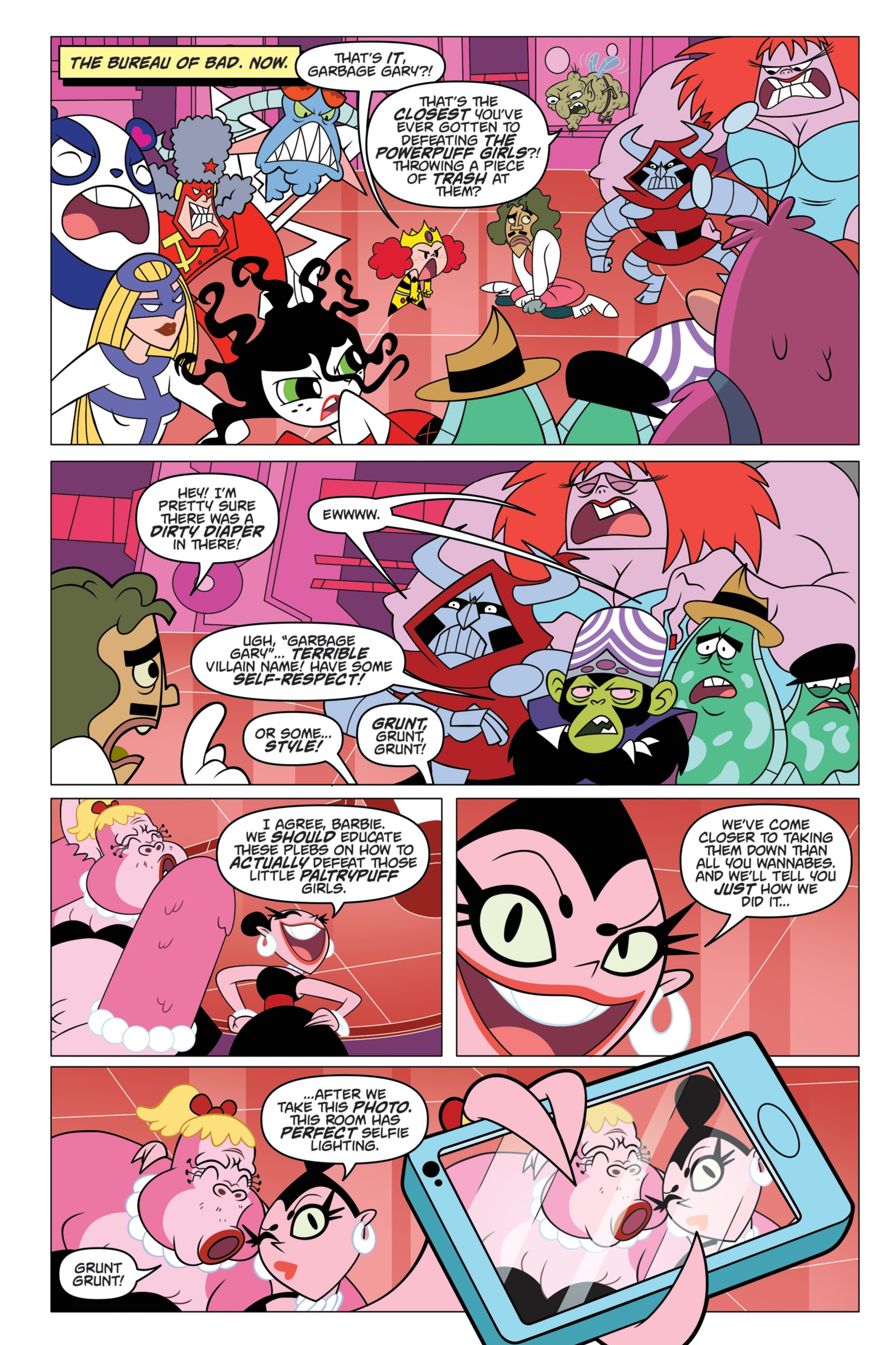 Read online The Powerpuff Girls: Bureau of Bad comic -  Issue # _TPB - 30