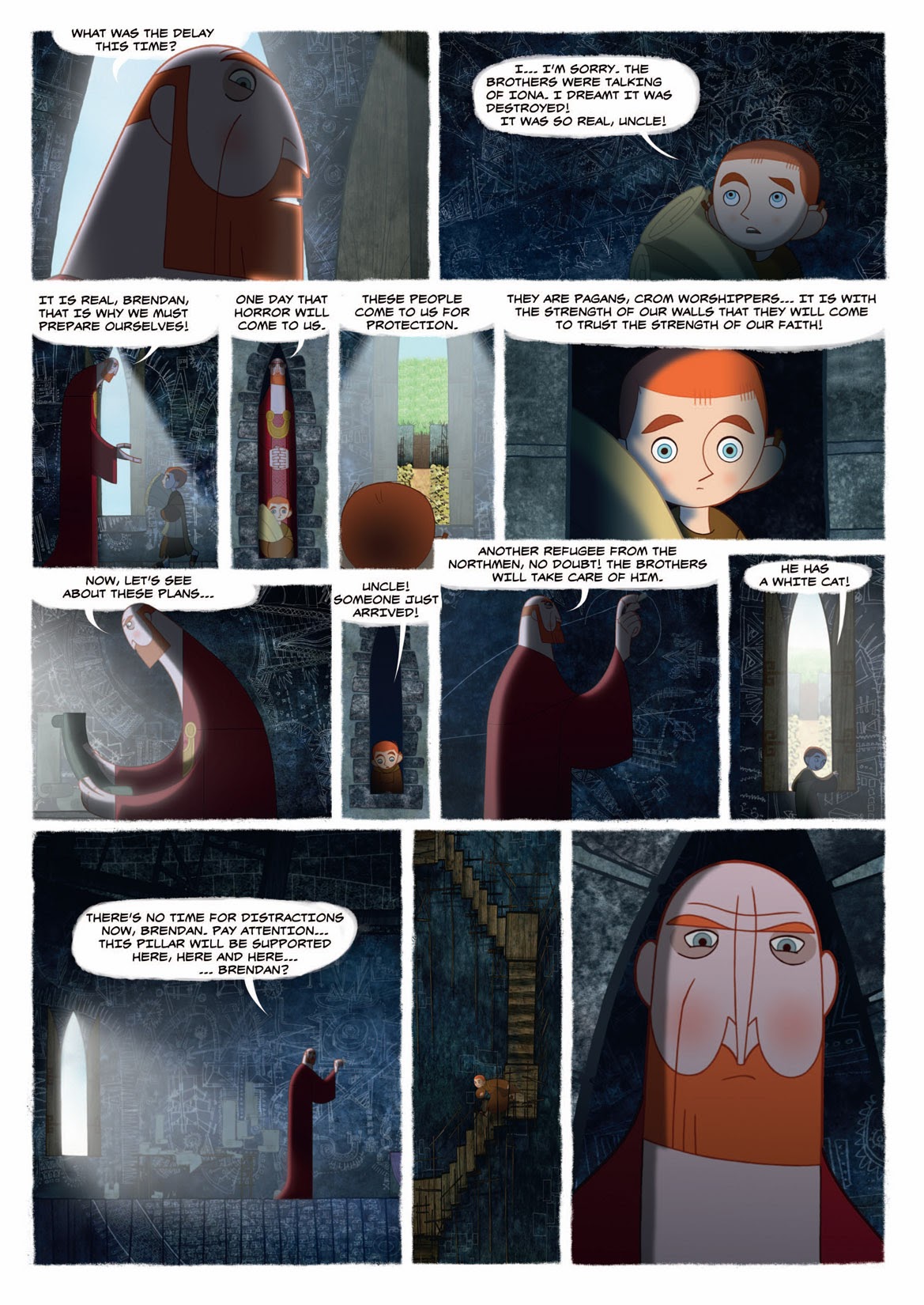 Read online The Secret Of Kells comic -  Issue # TPB - 24