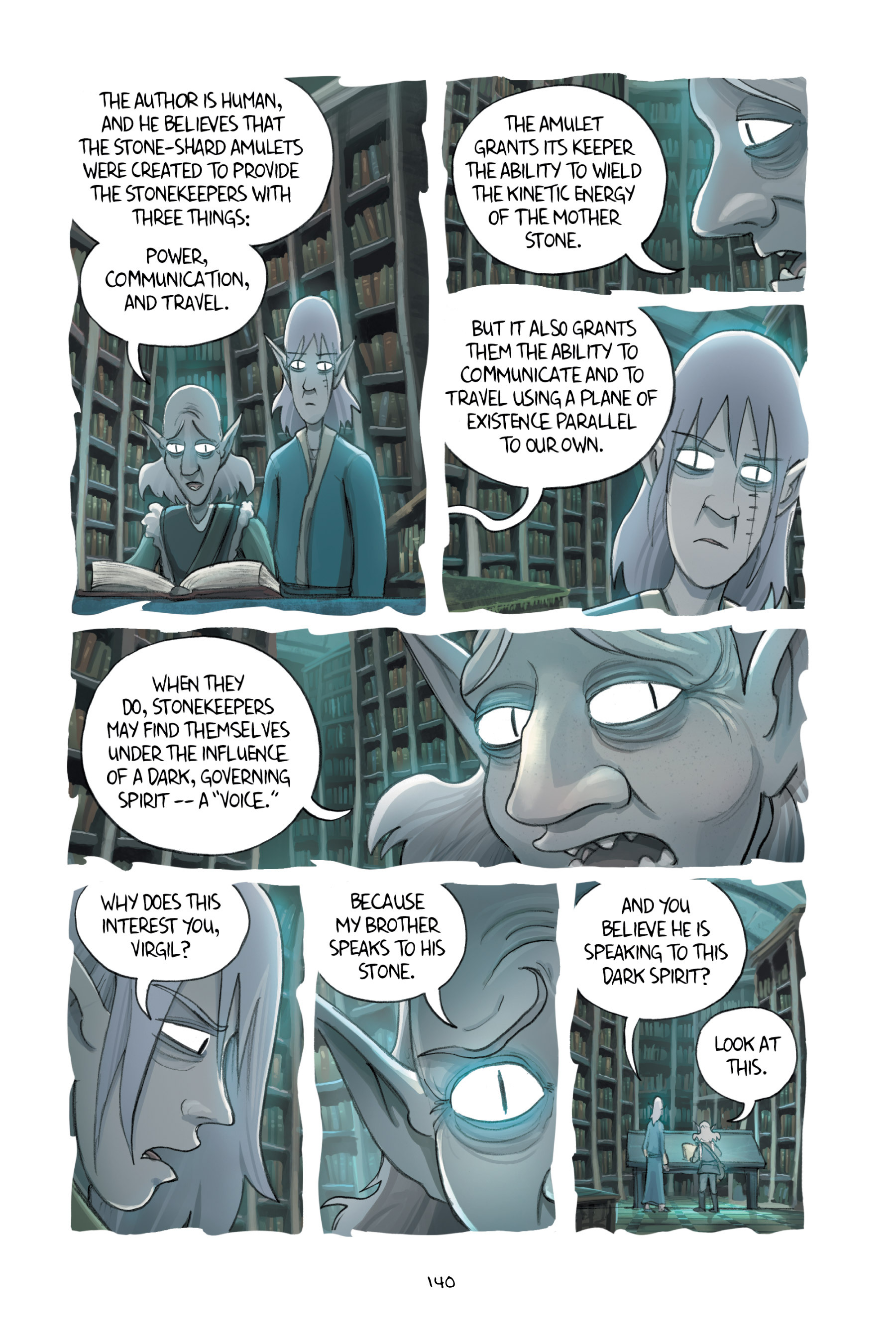 Read online Amulet comic -  Issue #5 - 140