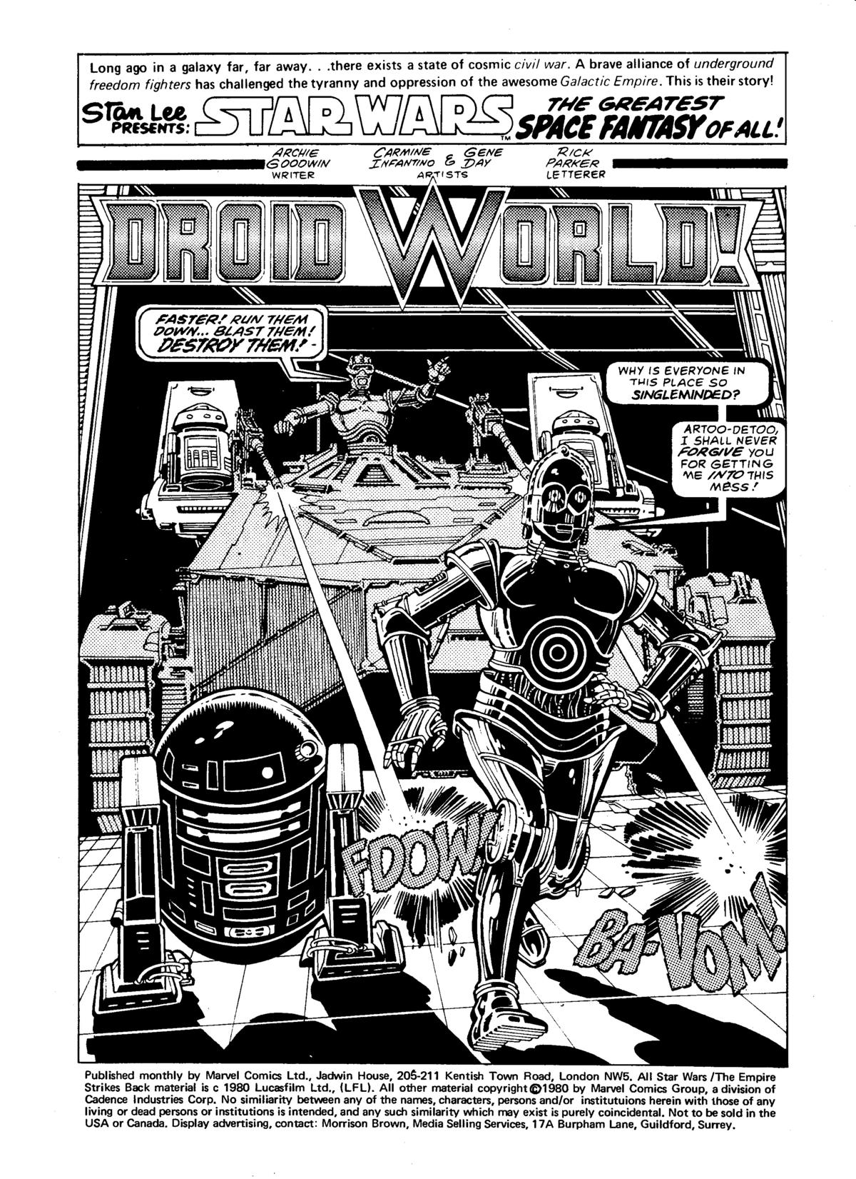 Read online Star Wars Weekly comic -  Issue #142 - 3