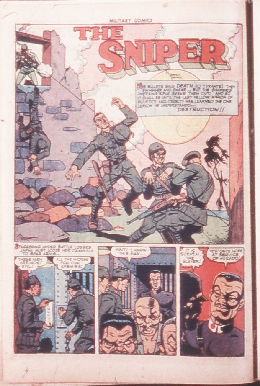 Read online Military Comics comic -  Issue #32 - 22