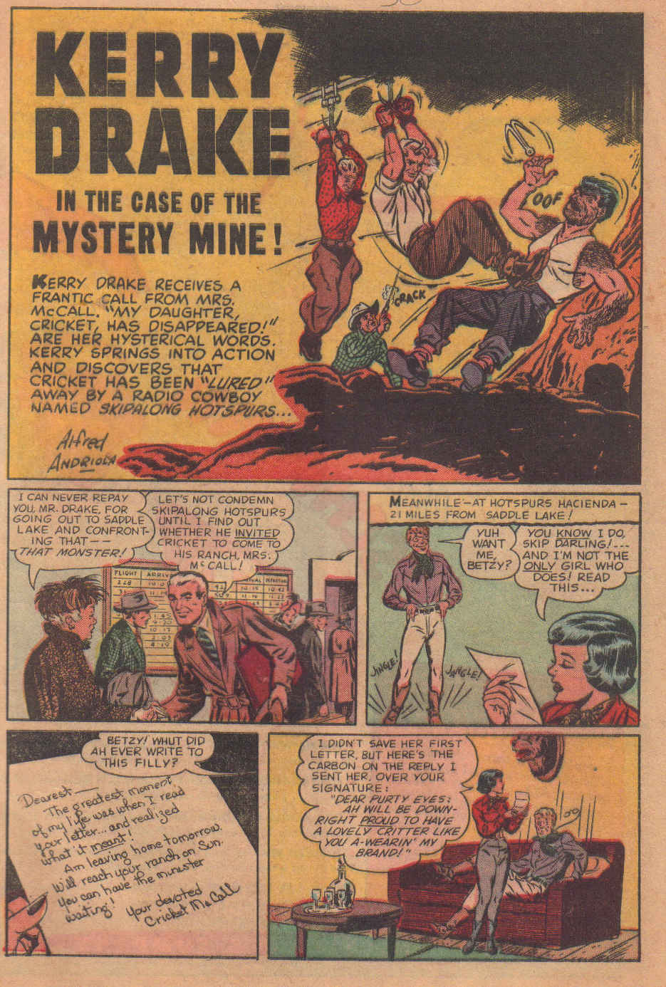 Read online Kerry Drake Detective Cases comic -  Issue #30 - 2