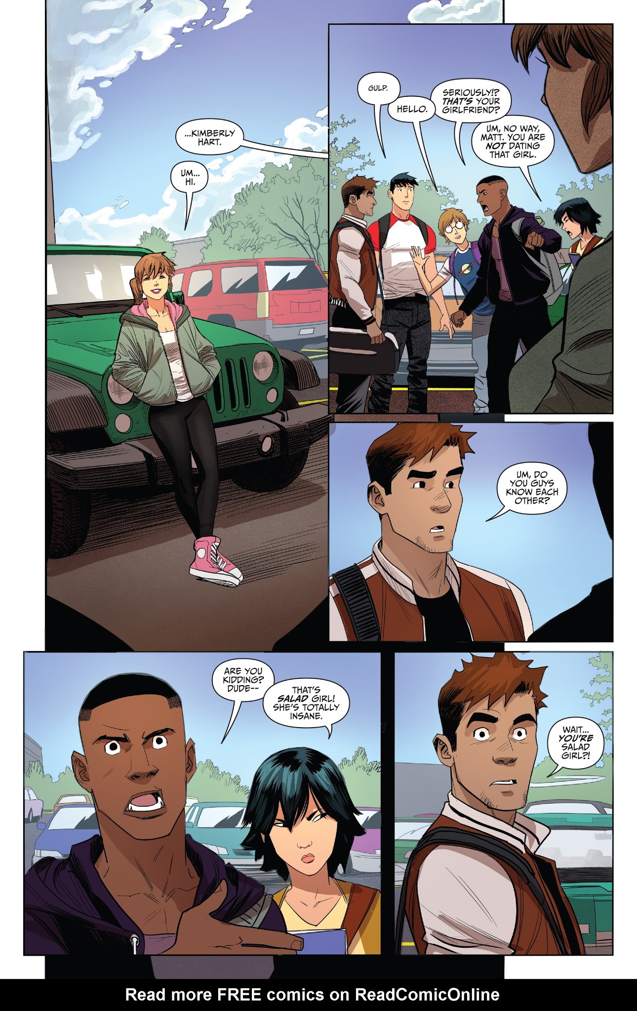 Read online Saban's Go Go Power Rangers comic -  Issue #2 - 21