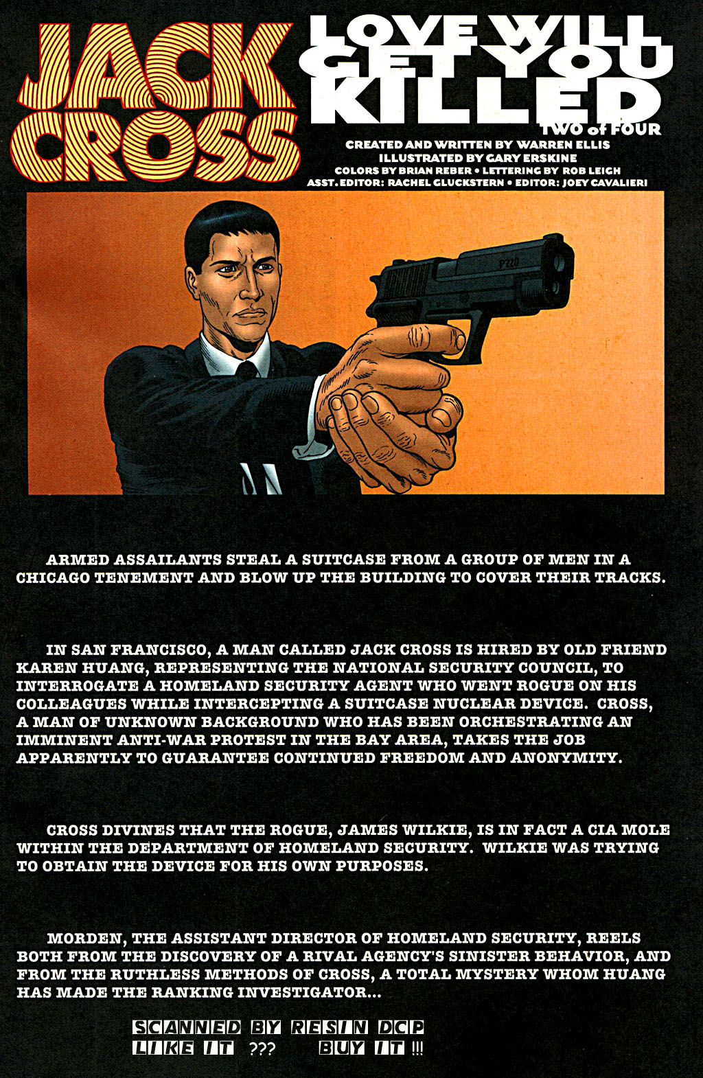 Read online Jack Cross comic -  Issue #2 - 2
