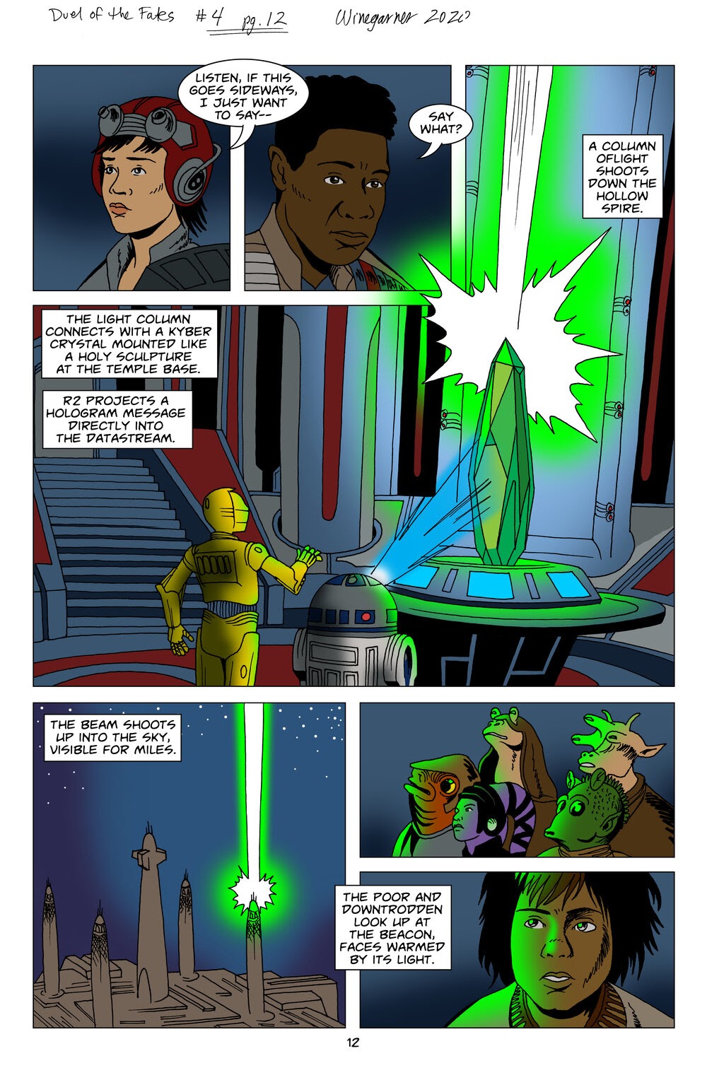 Read online Star Wars: Duel of the Fates comic -  Issue #4 - 13