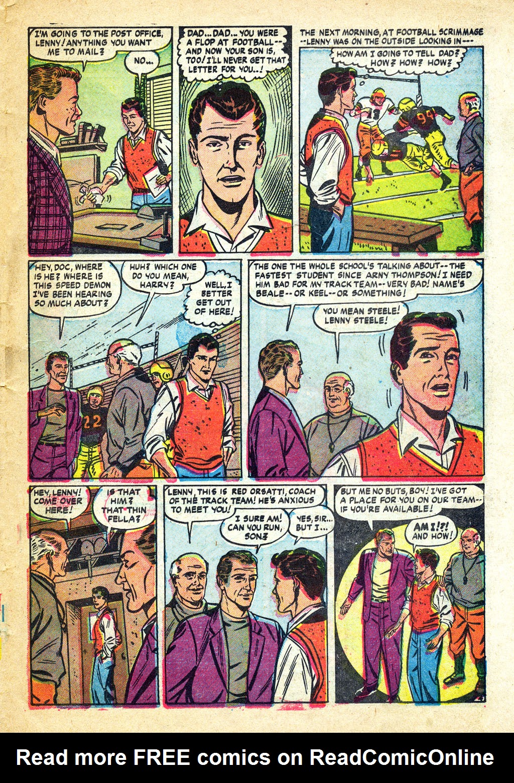 Read online Sports Action comic -  Issue #12 - 23