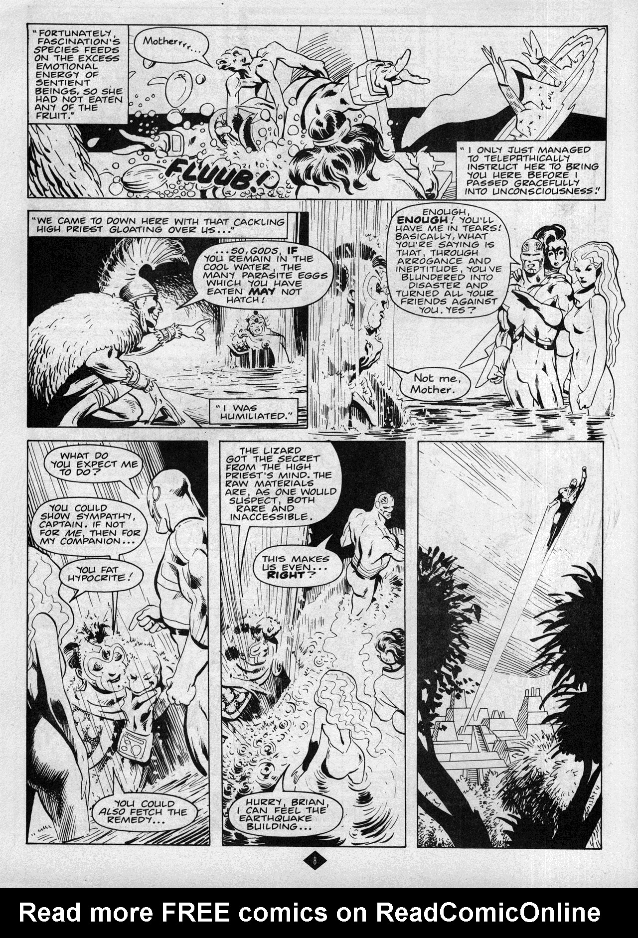 Read online Captain Britain (1985) comic -  Issue #12 - 8