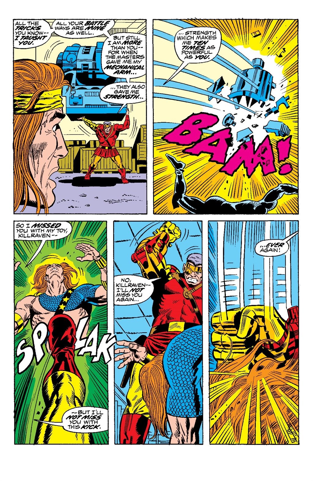 Read online Killraven Epic Collection: Warrior of the Worlds comic -  Issue # TPB (Part 1) - 64