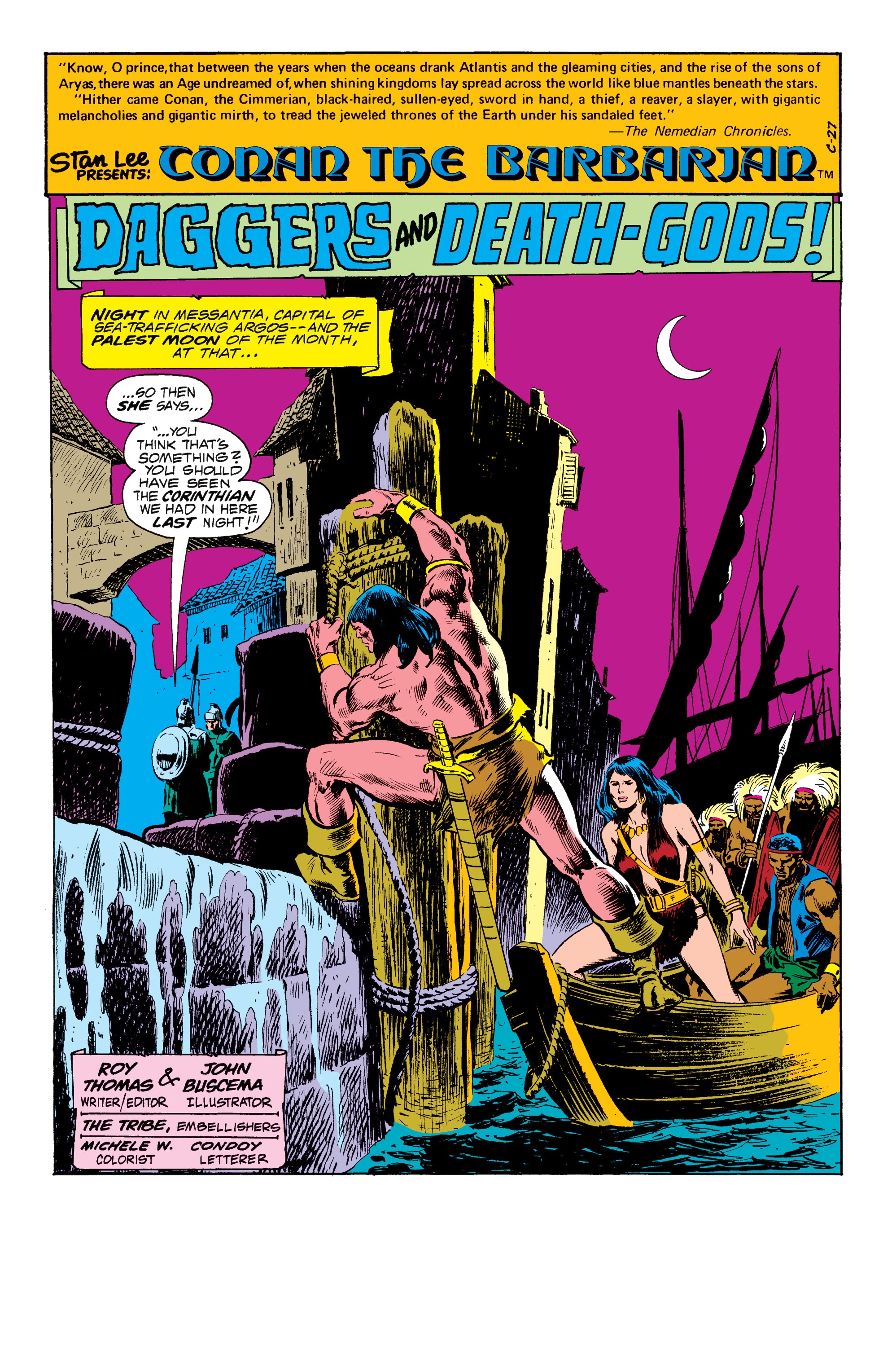 Read online Conan the Barbarian Epic Collection: The Original Marvel Years - Of Once and Future Kings comic -  Issue # TPB (Part 2) - 18