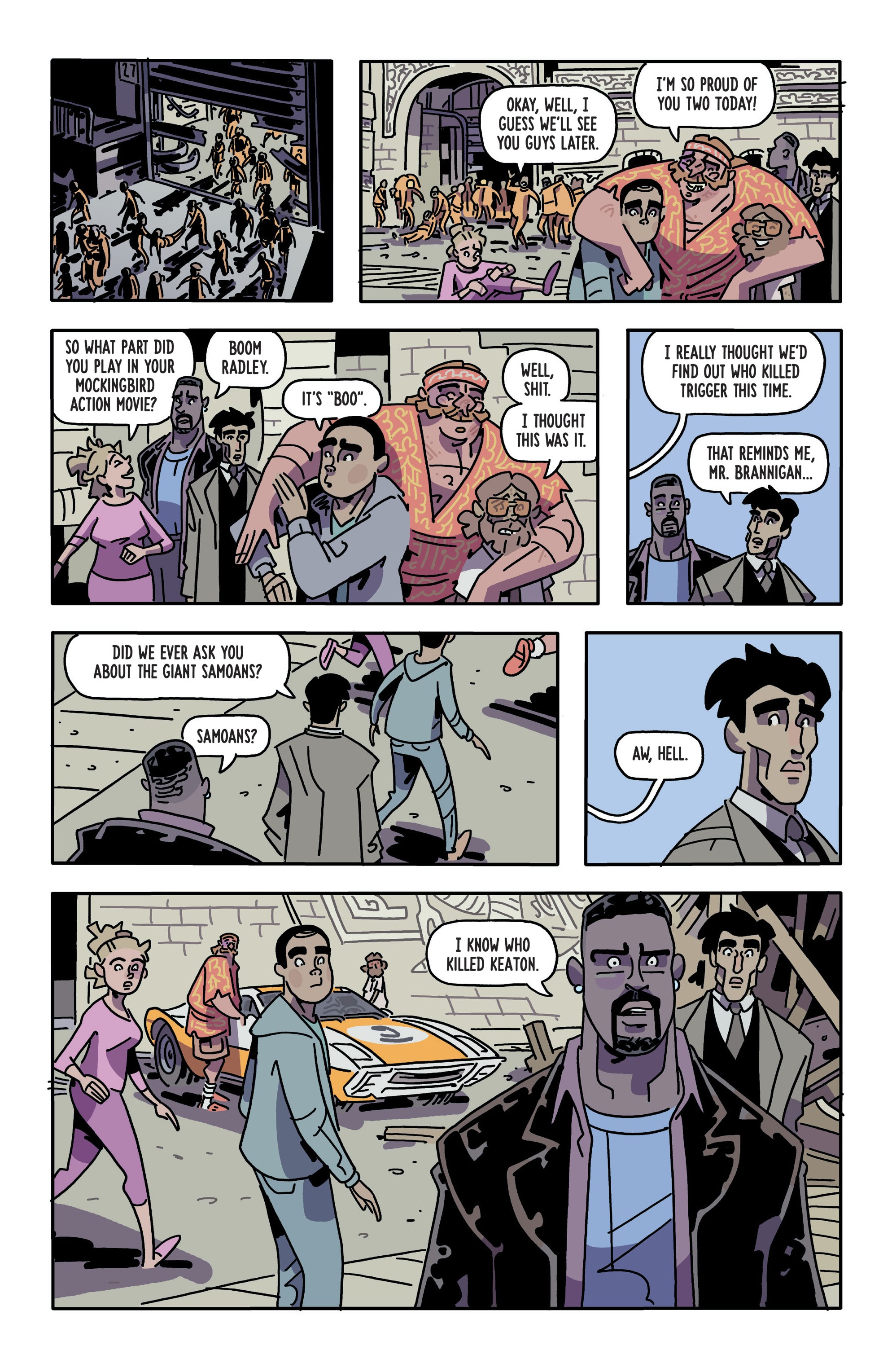 Read online The Six Sidekicks of Trigger Keaton comic -  Issue #5 - 22