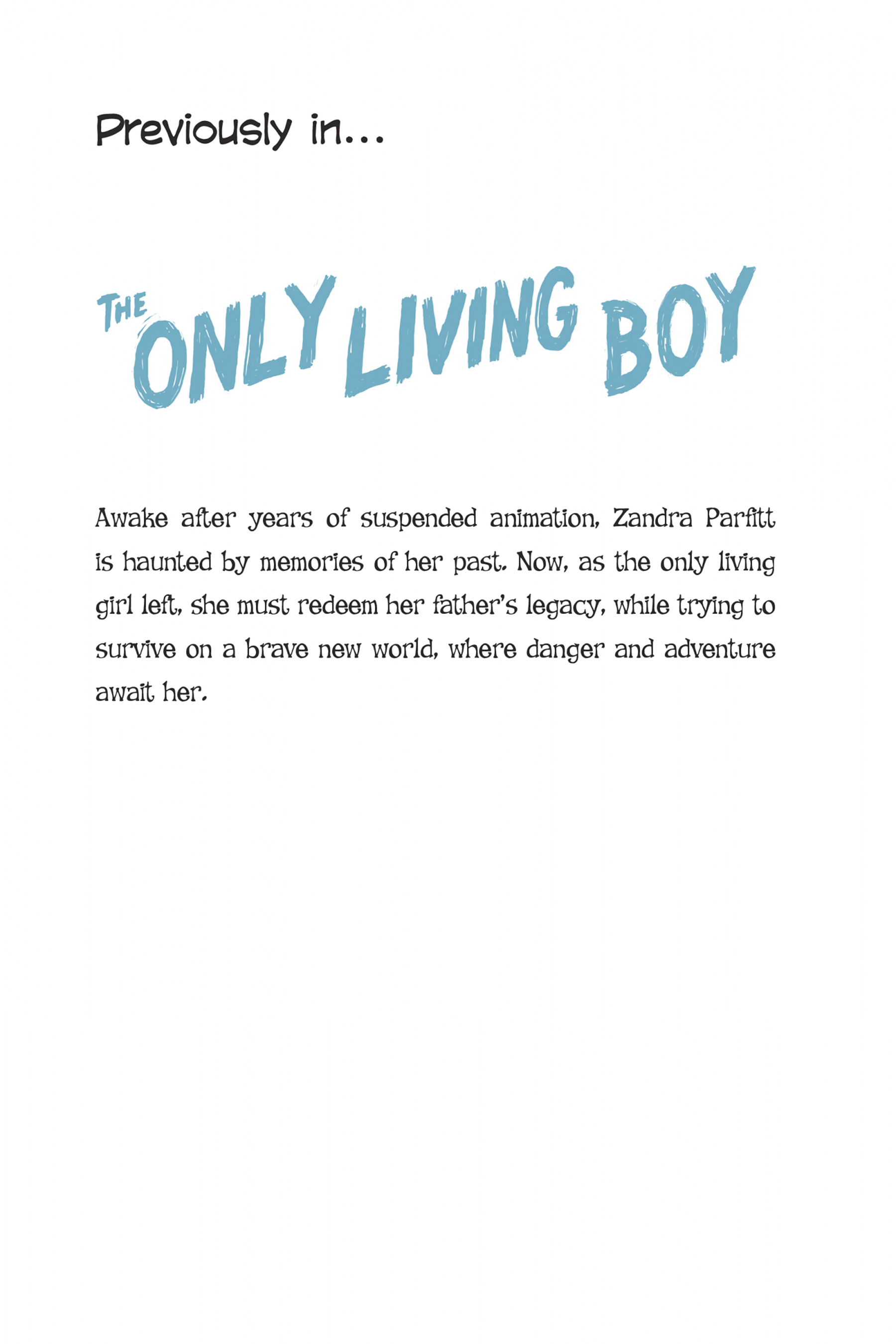 Read online The Only Living Girl comic -  Issue #1 - 5