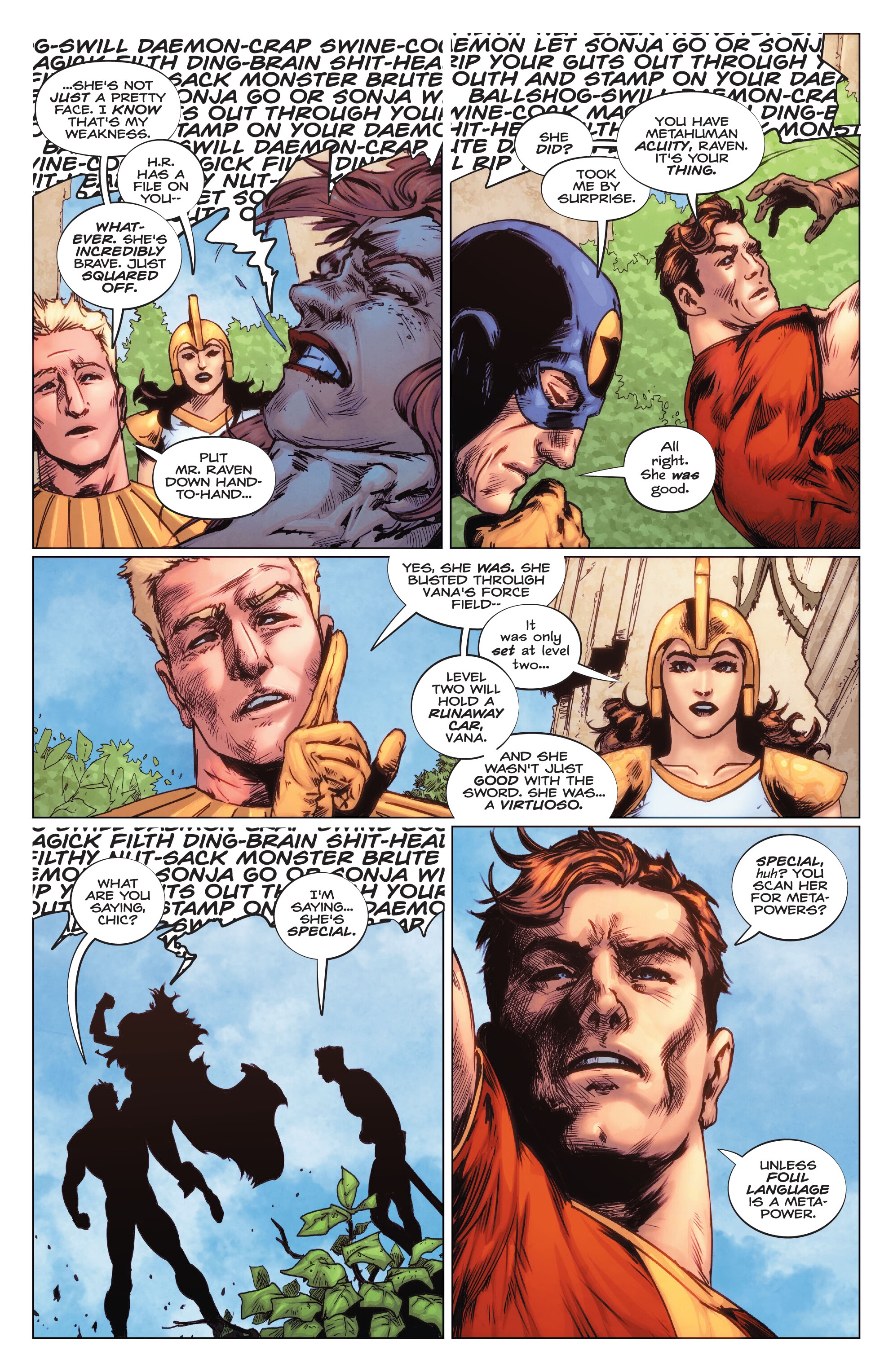 Read online Red Sonja: The Superpowers comic -  Issue # TPB (Part 1) - 35