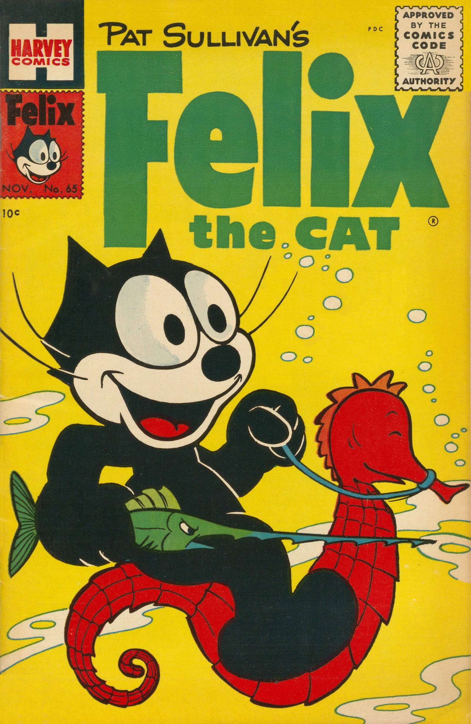 Read online Felix the Cat (1955) comic -  Issue #65 - 1