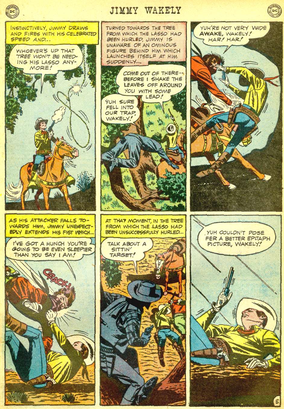 Read online Jimmy Wakely comic -  Issue #3 - 8