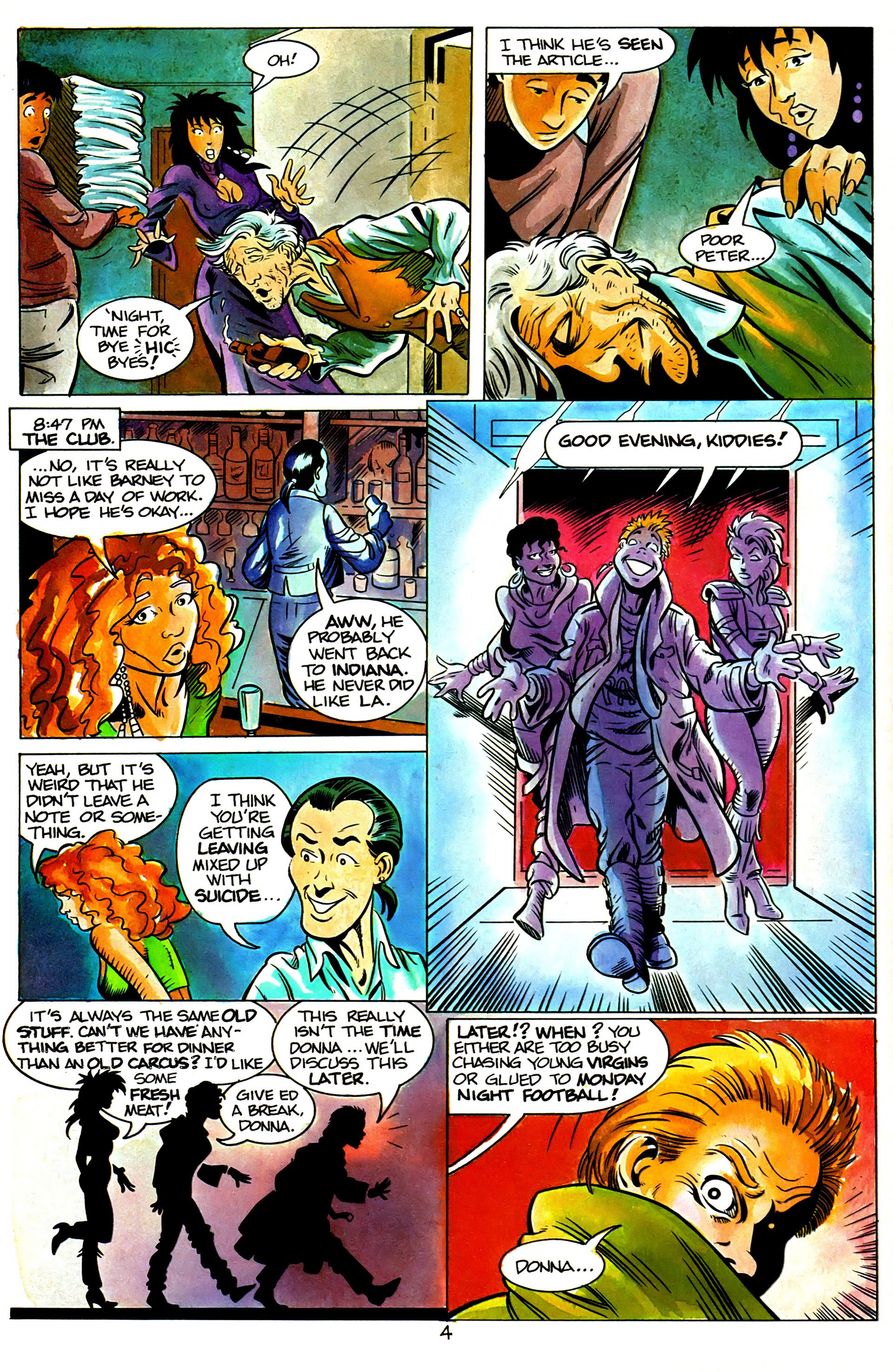 Read online Fright Night (1988) comic -  Issue #9 - 6