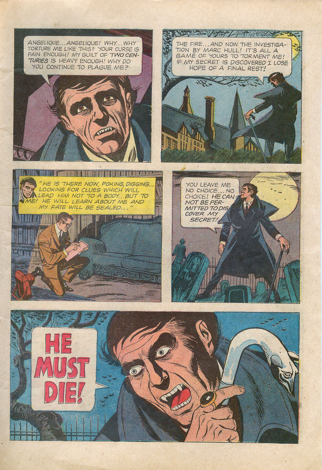 Read online Dark Shadows (1969) comic -  Issue #2 - 7