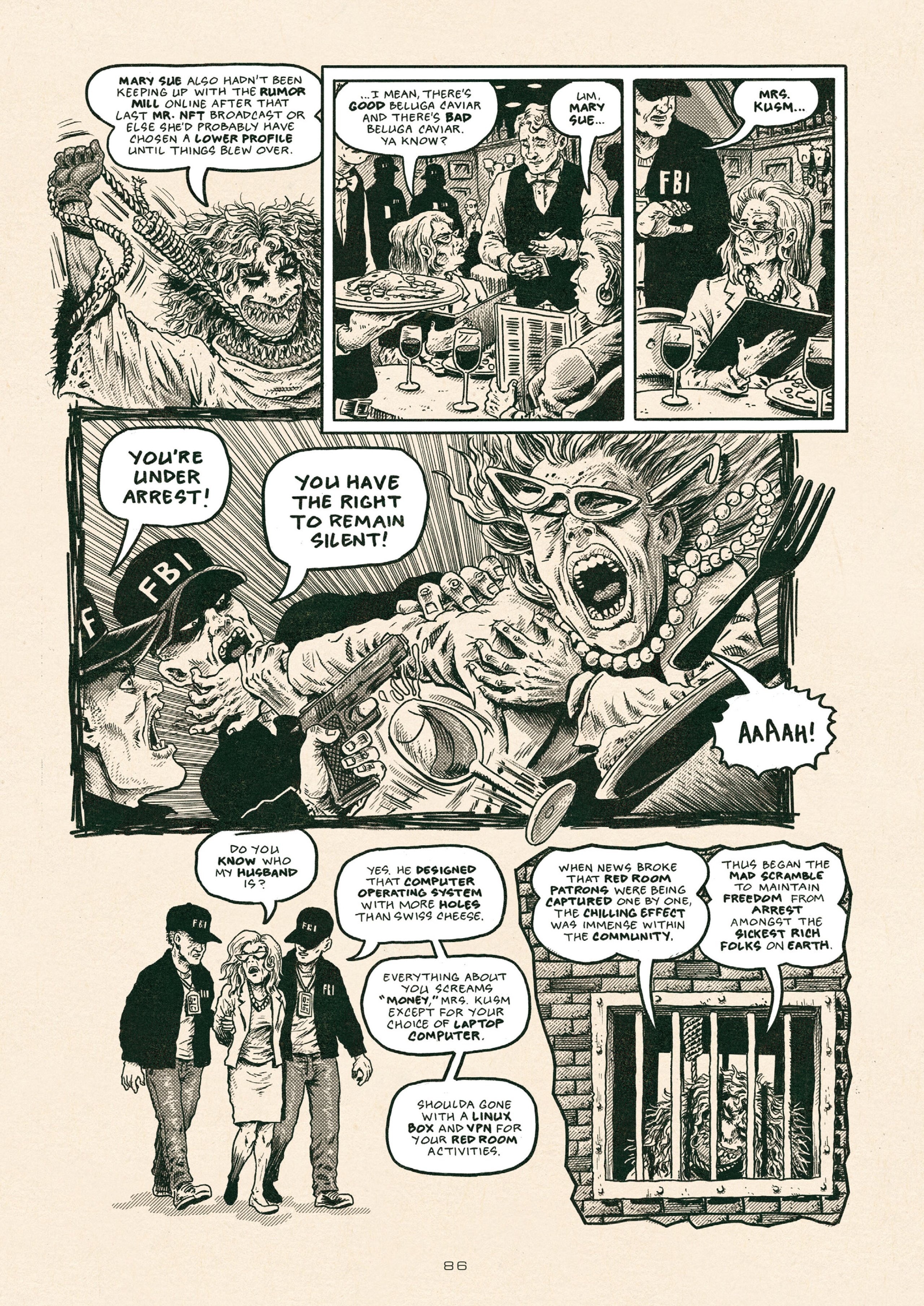 Read online Red Room: Trigger Warnings comic -  Issue # TPB - 96