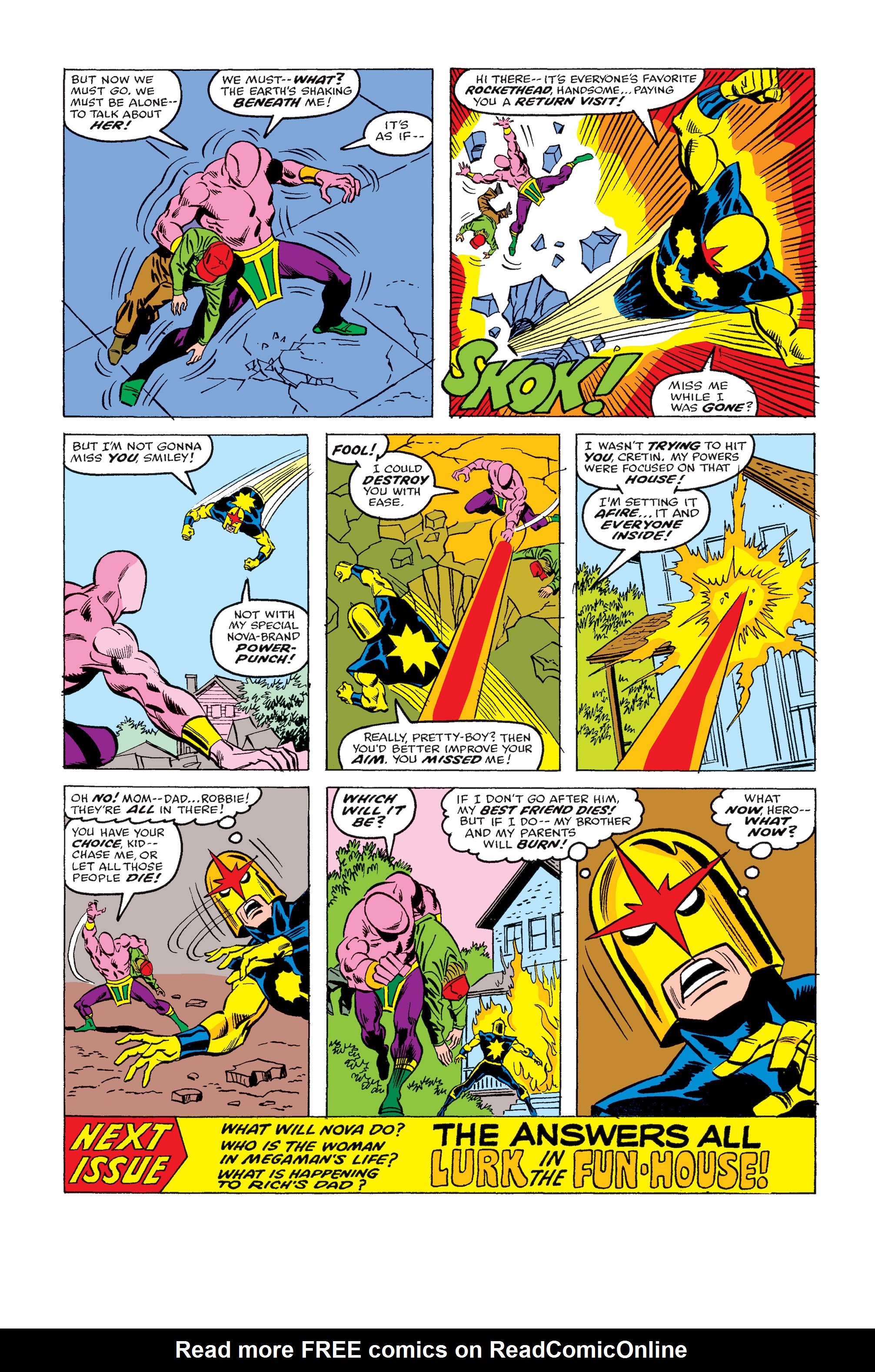 Read online Nova (1976) comic -  Issue #8 - 18