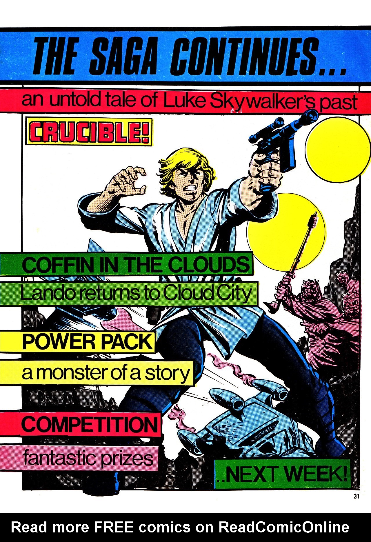 Read online Return of the Jedi comic -  Issue #95 - 31