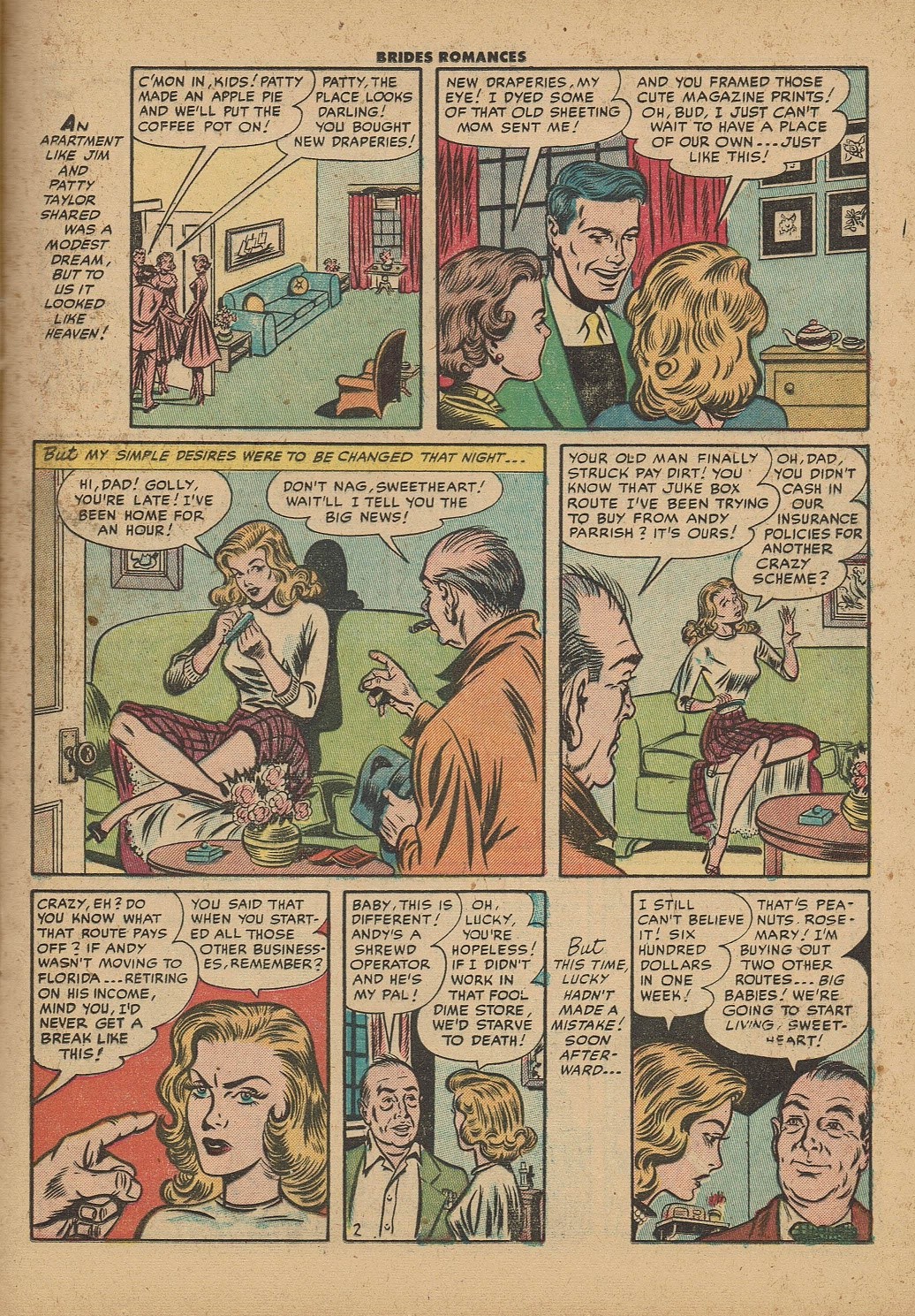 Read online Brides Romances comic -  Issue #10 - 13
