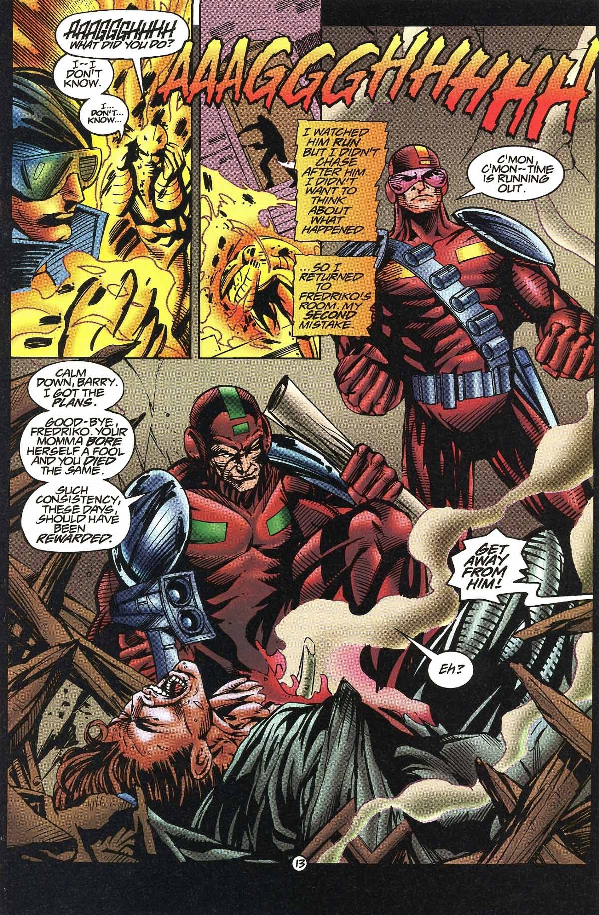 Read online Codename: Firearm comic -  Issue #0 - 15