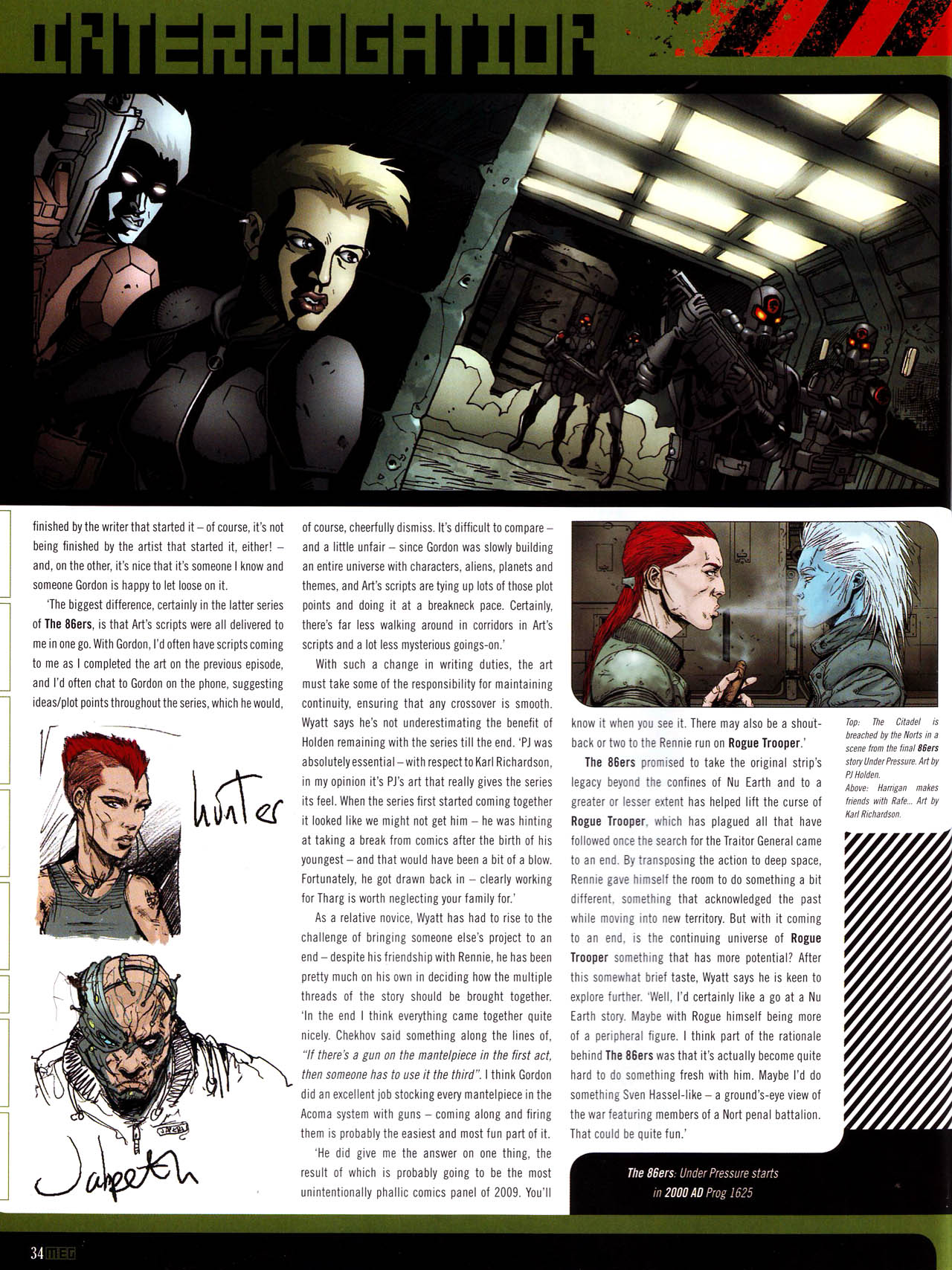 Read online Judge Dredd Megazine (Vol. 5) comic -  Issue #282 - 34