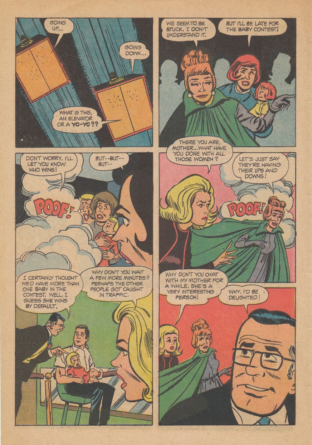 Read online Bewitched comic -  Issue #10 - 10