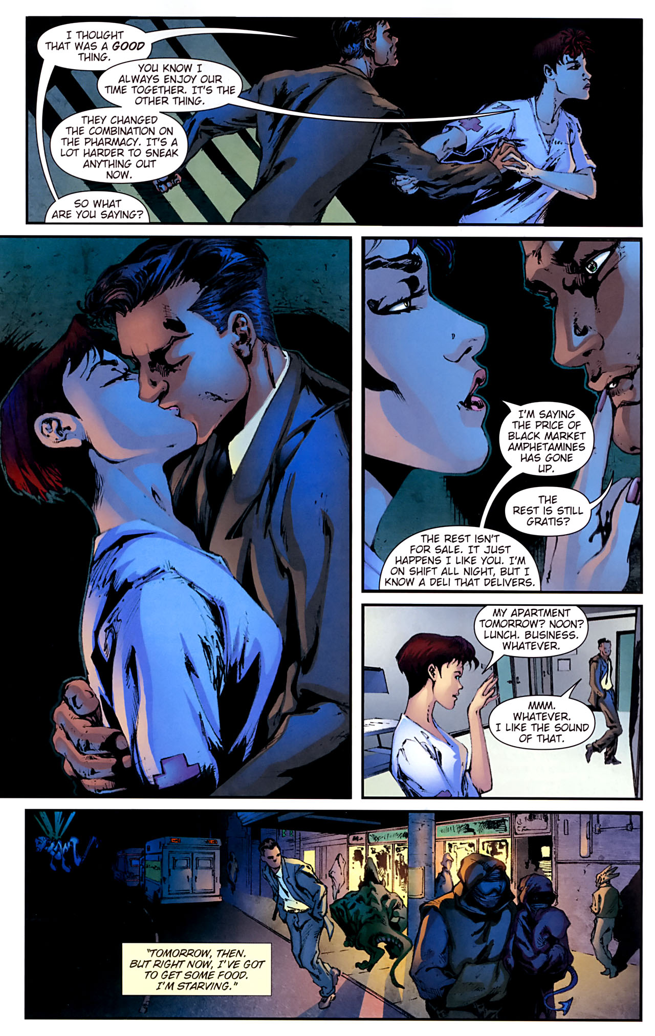 Read online George R.R. Martin's Wild Cards: The Hard Call comic -  Issue #1 - 7
