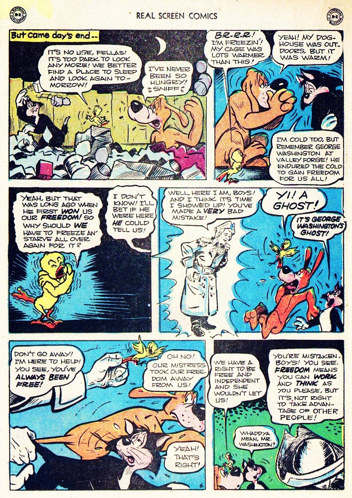 Read online Real Screen Comics comic -  Issue #25 - 35
