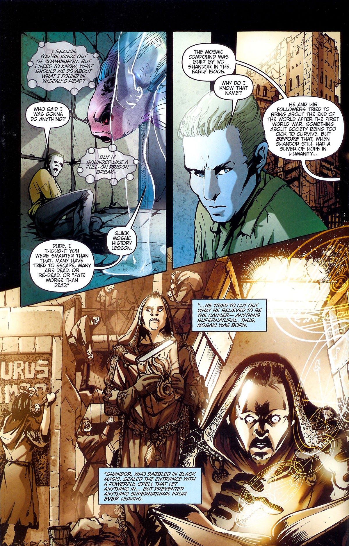 Read online Spike: Asylum comic -  Issue #3 - 20