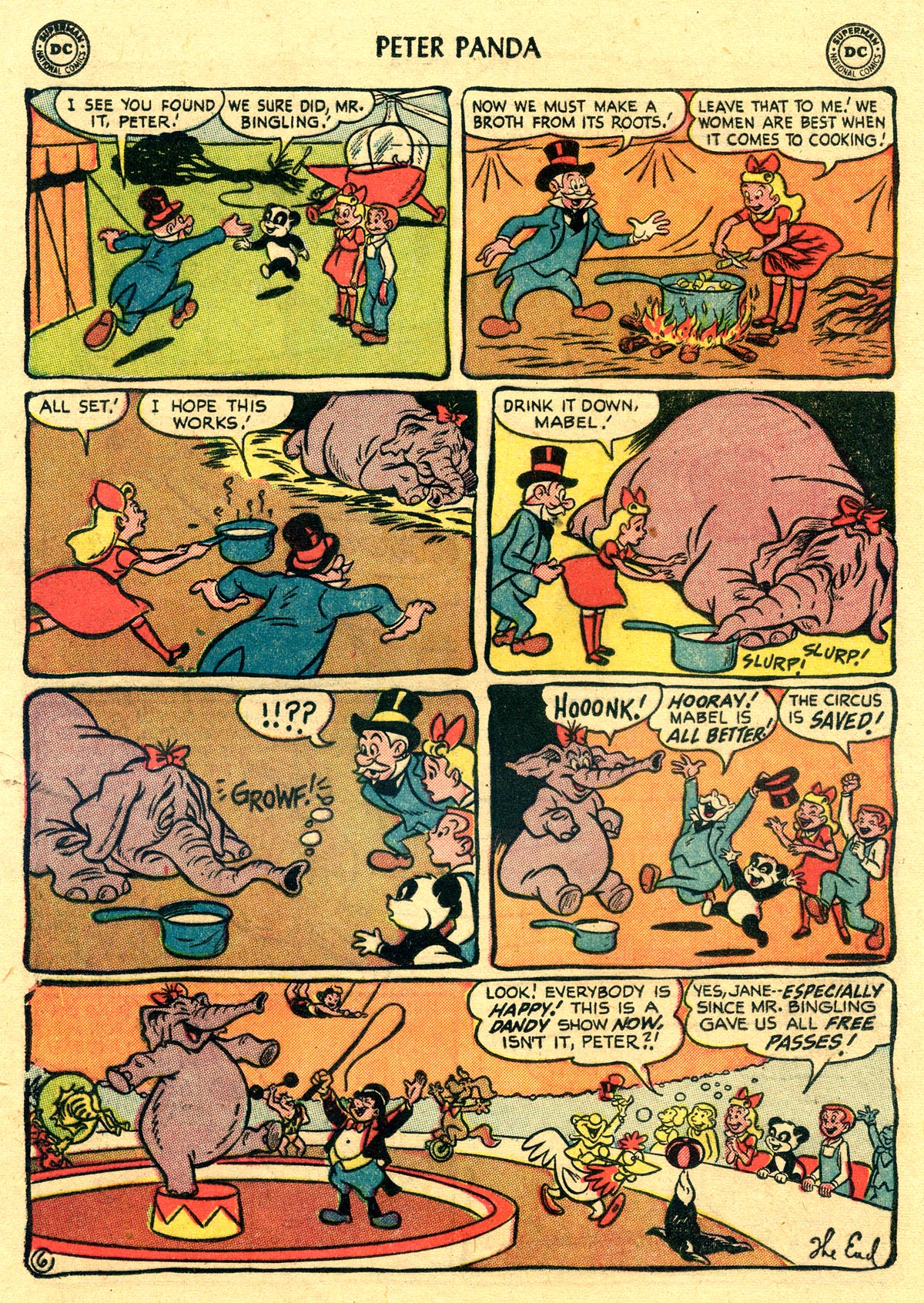 Read online Peter Panda comic -  Issue #7 - 16