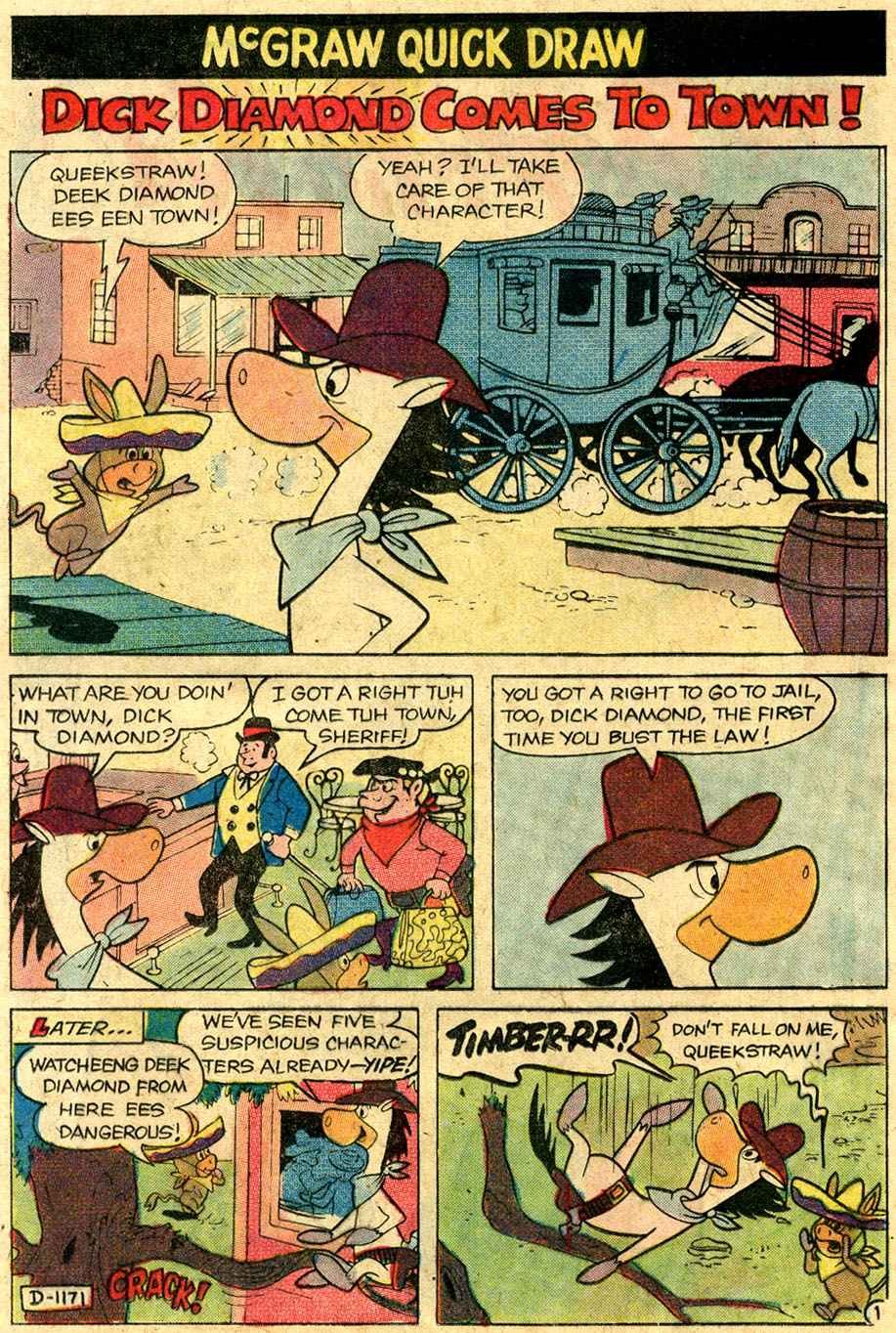 Read online Quick Draw McGraw comic -  Issue #3 - 19